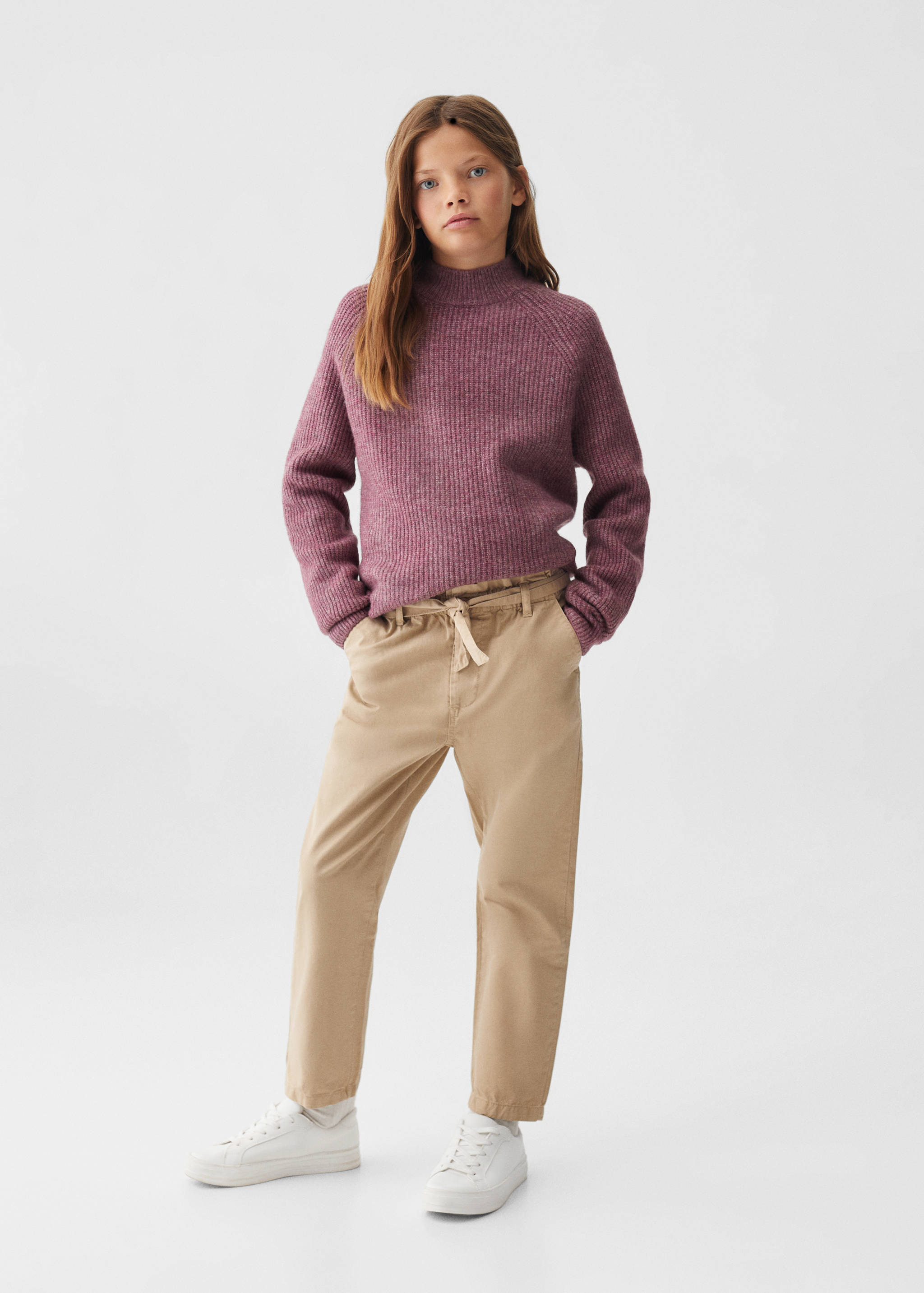 Pantalón paper bag - Plano general