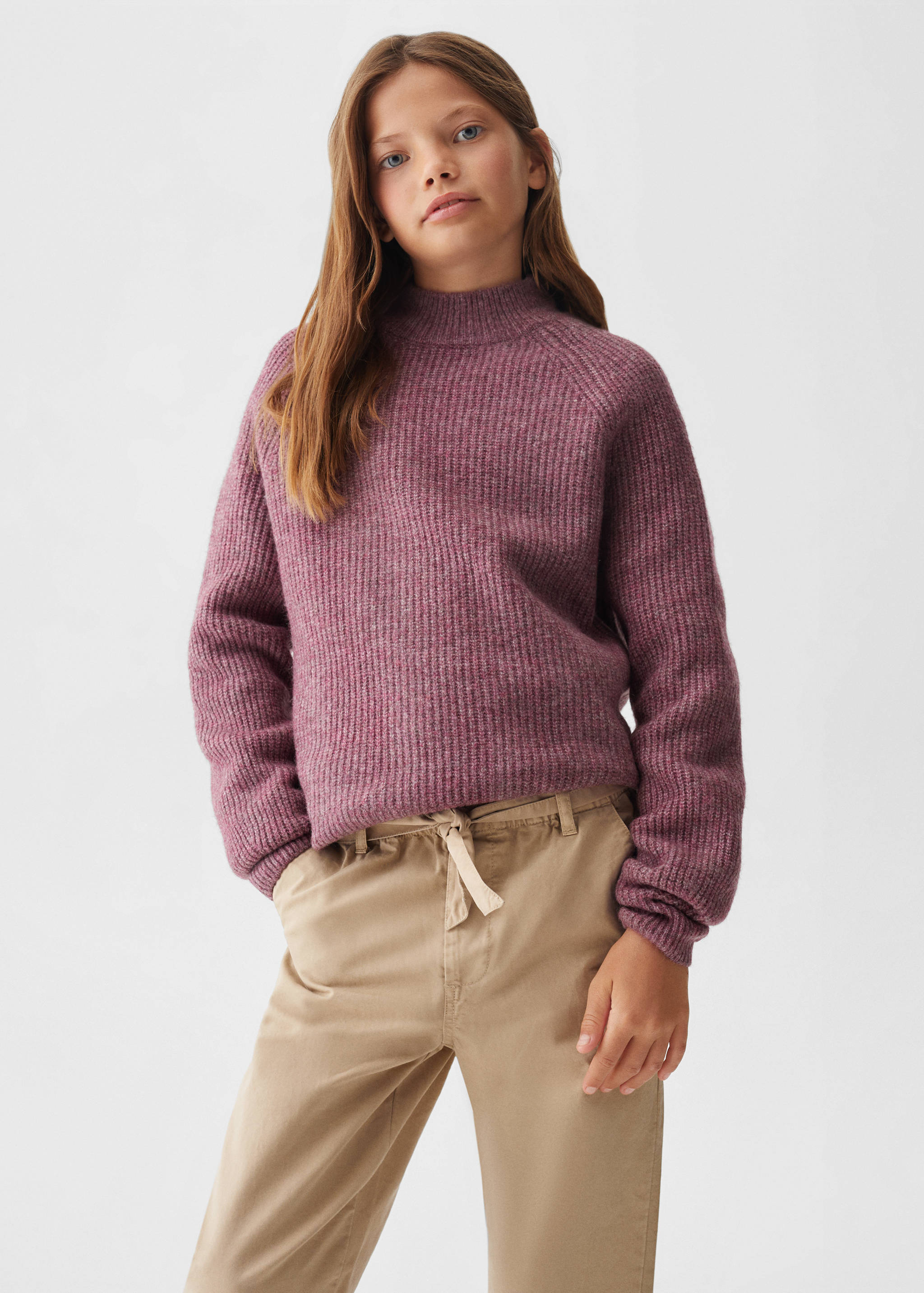 Pantalón paper bag - Plano medio