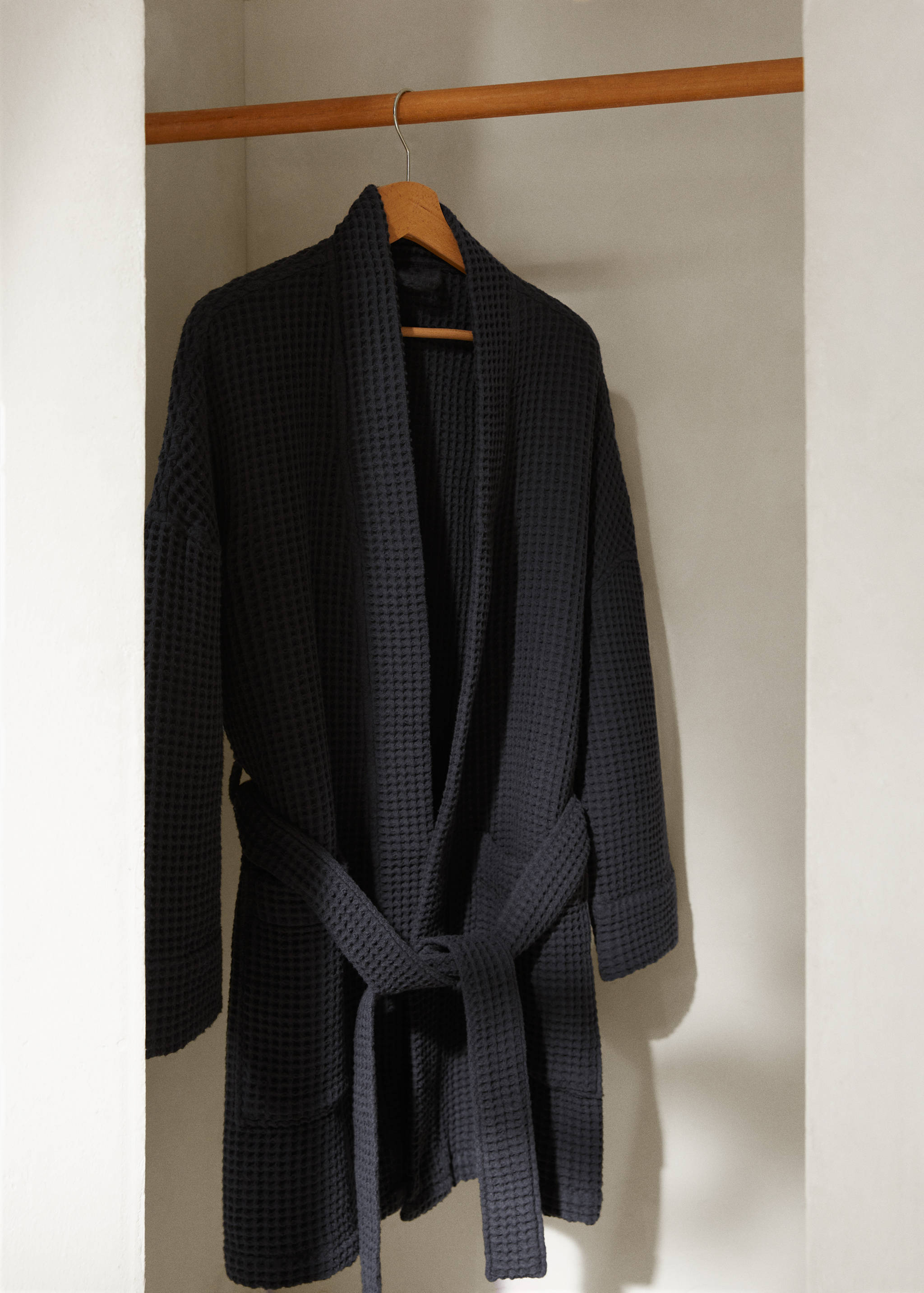 Accappatoio 100% cotone waffle - Piano generale