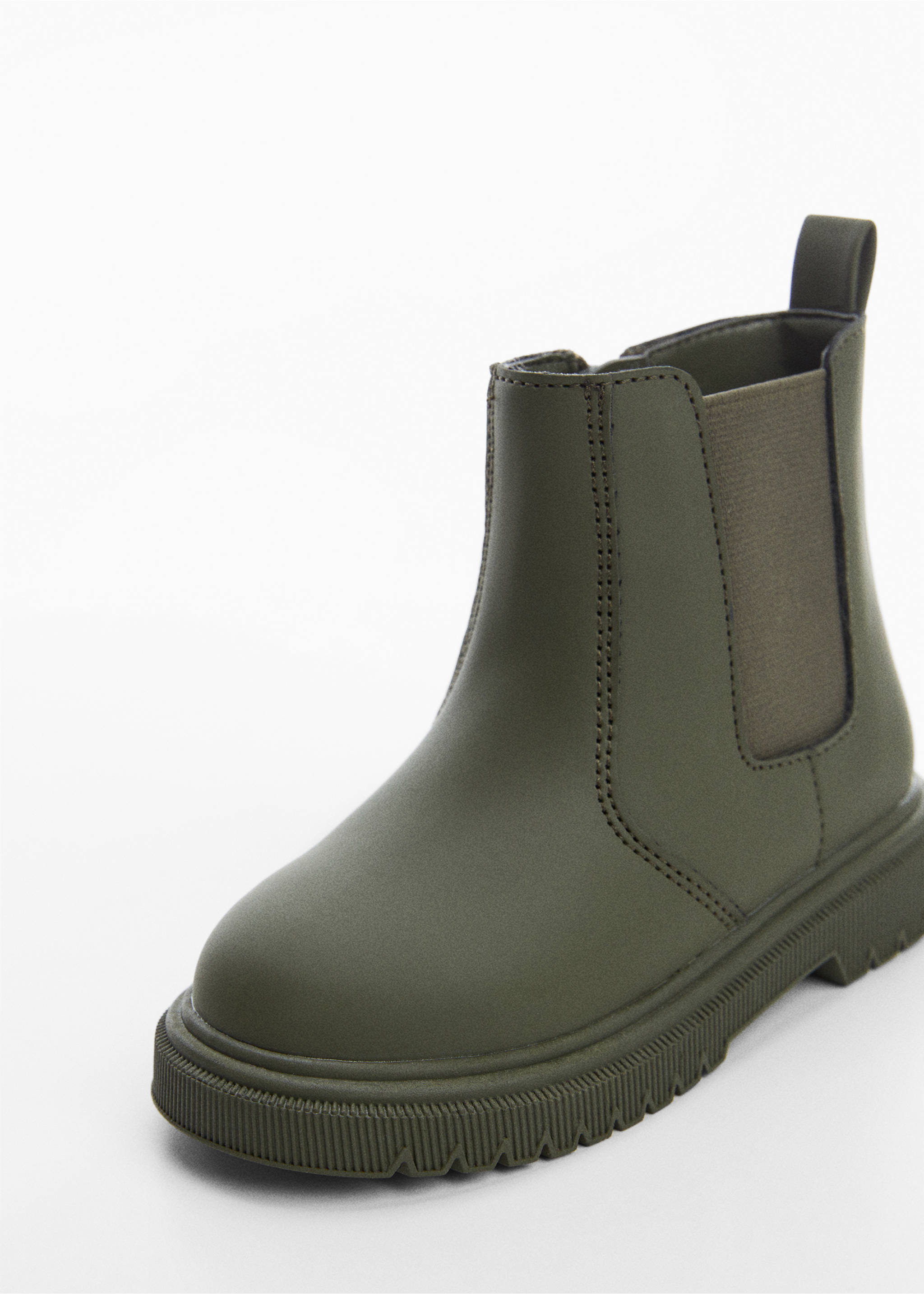 Chelsea boots - Details of the article 2, Khaki. Ref: 57055136-00.
