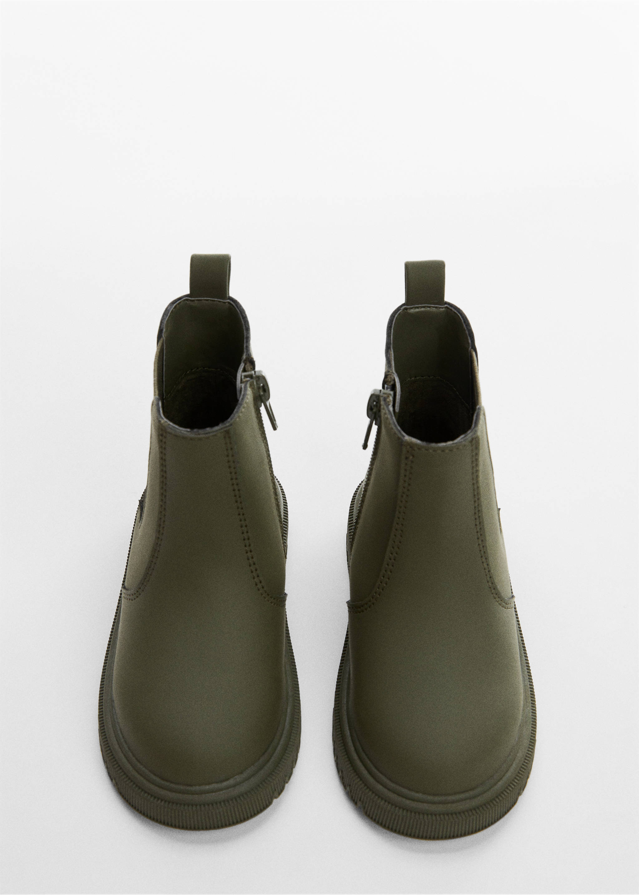 Chelsea boots - Details of the article 3, Khaki. Ref: 57055136-00.