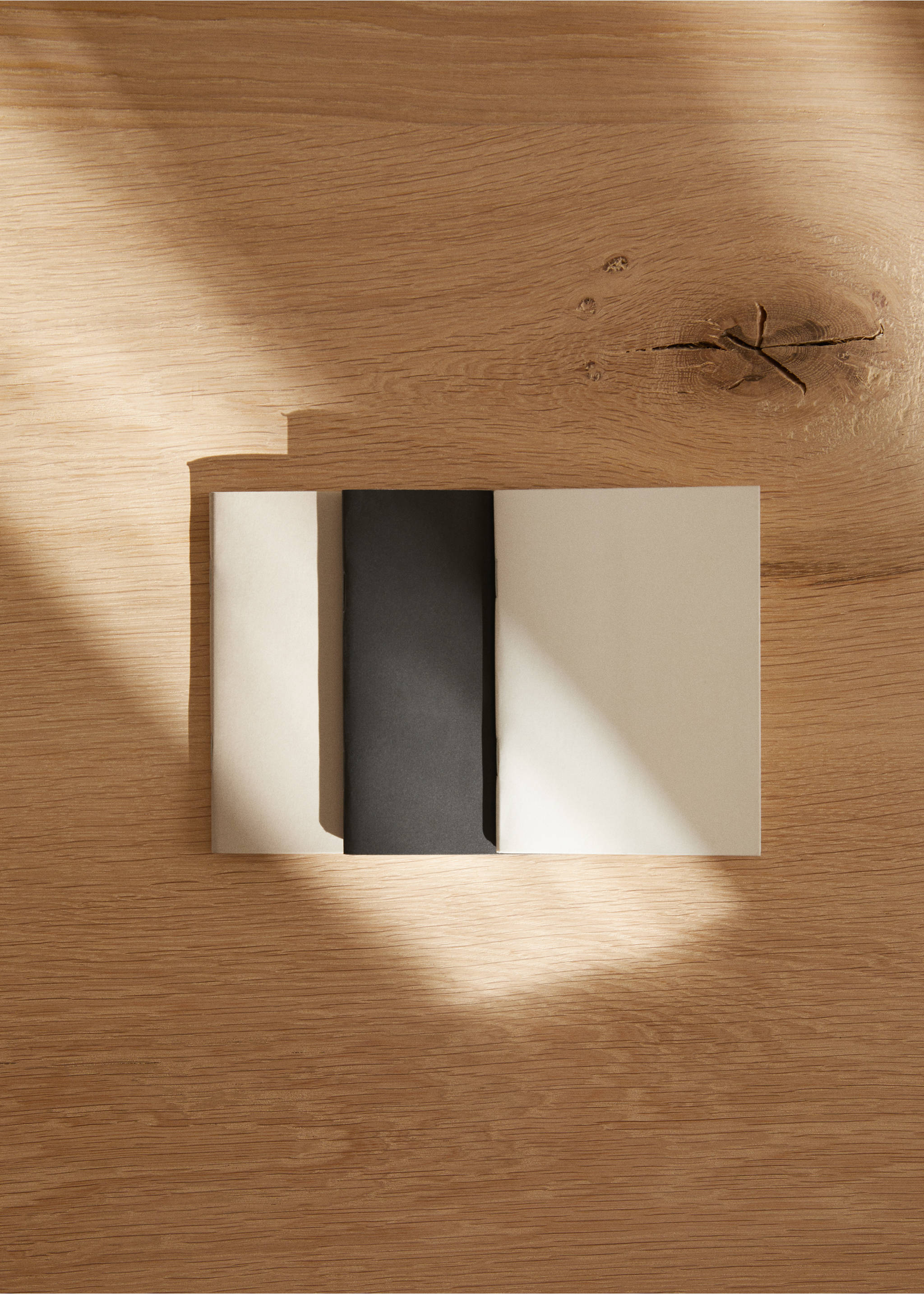 Balení 3 bloků 21 x 14 cm - Celkový náhled, Béžová. Ref: 57055143-00.