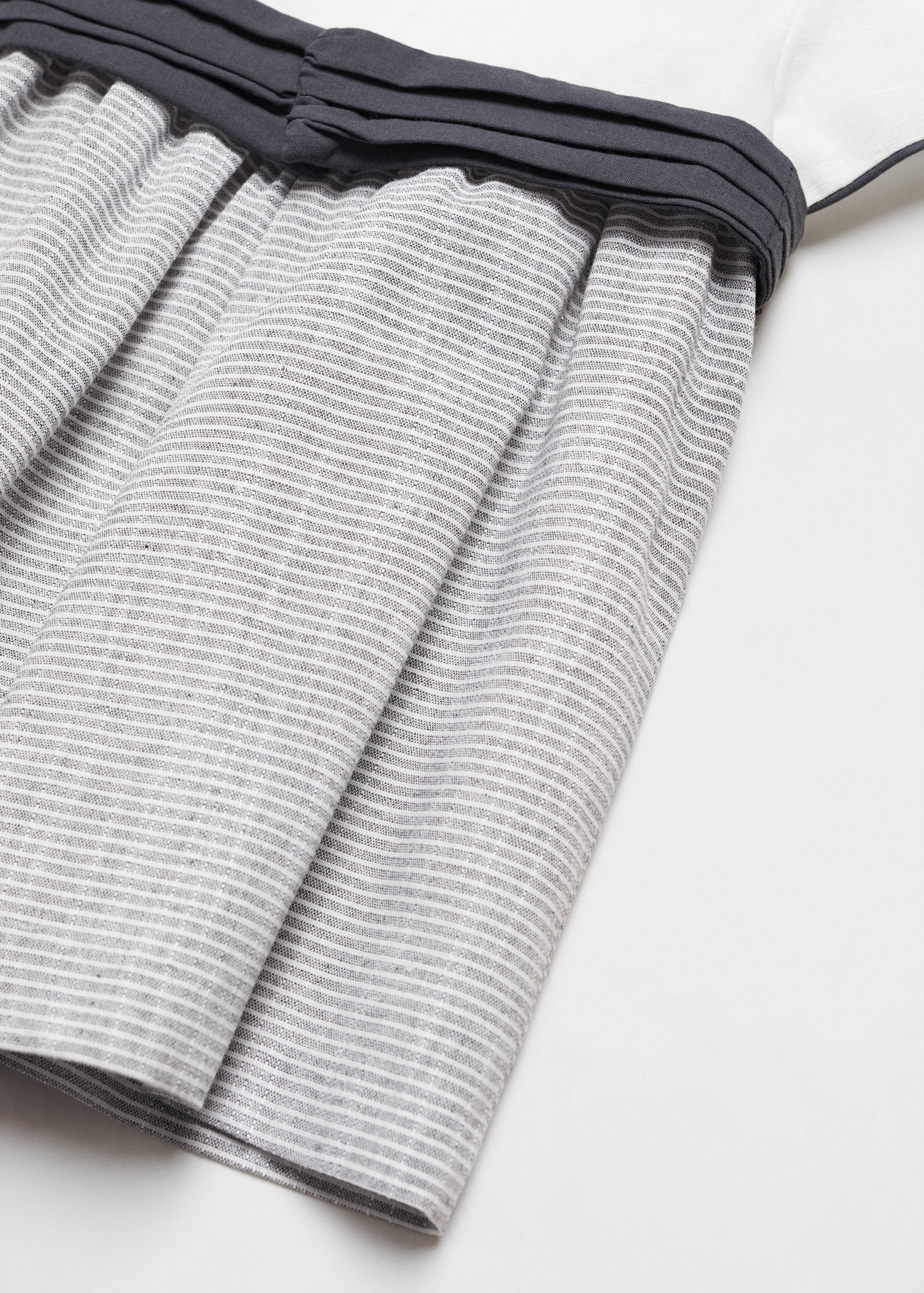 Linen-cotton dress - Details of the article 0