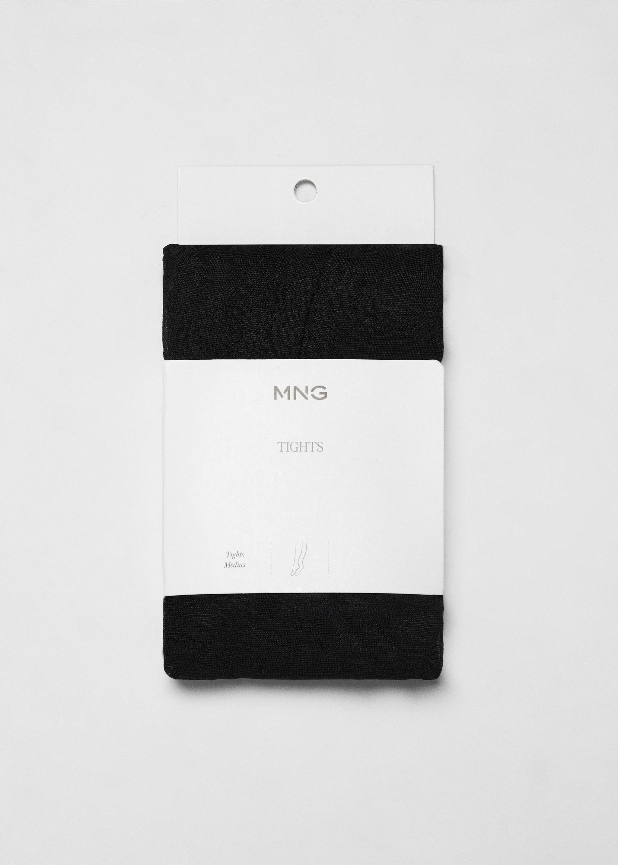 Taupe stockings - Details of the article 1, Black. Ref: 57055791-00.