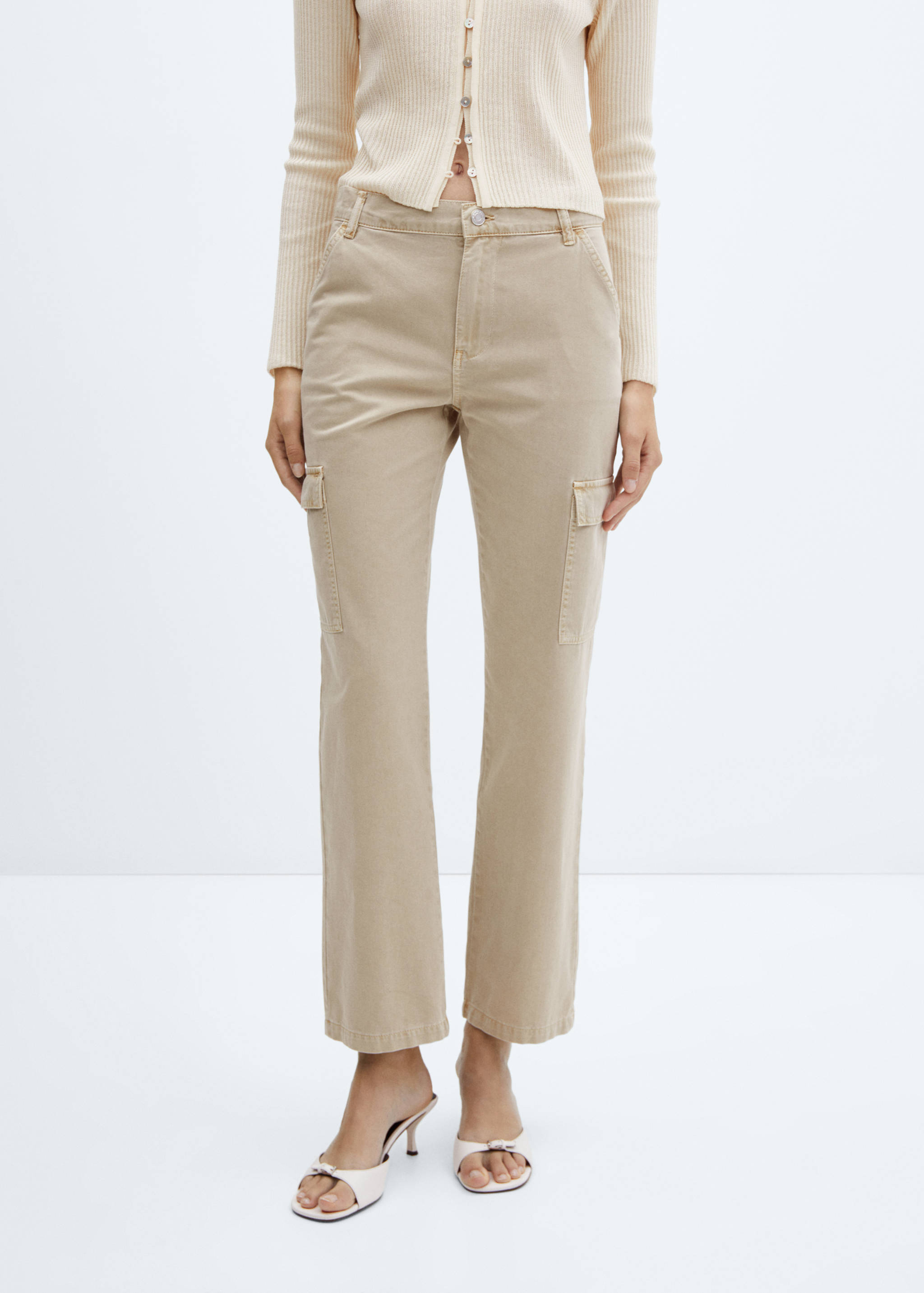 Pocket cargo jeans - Medium plane