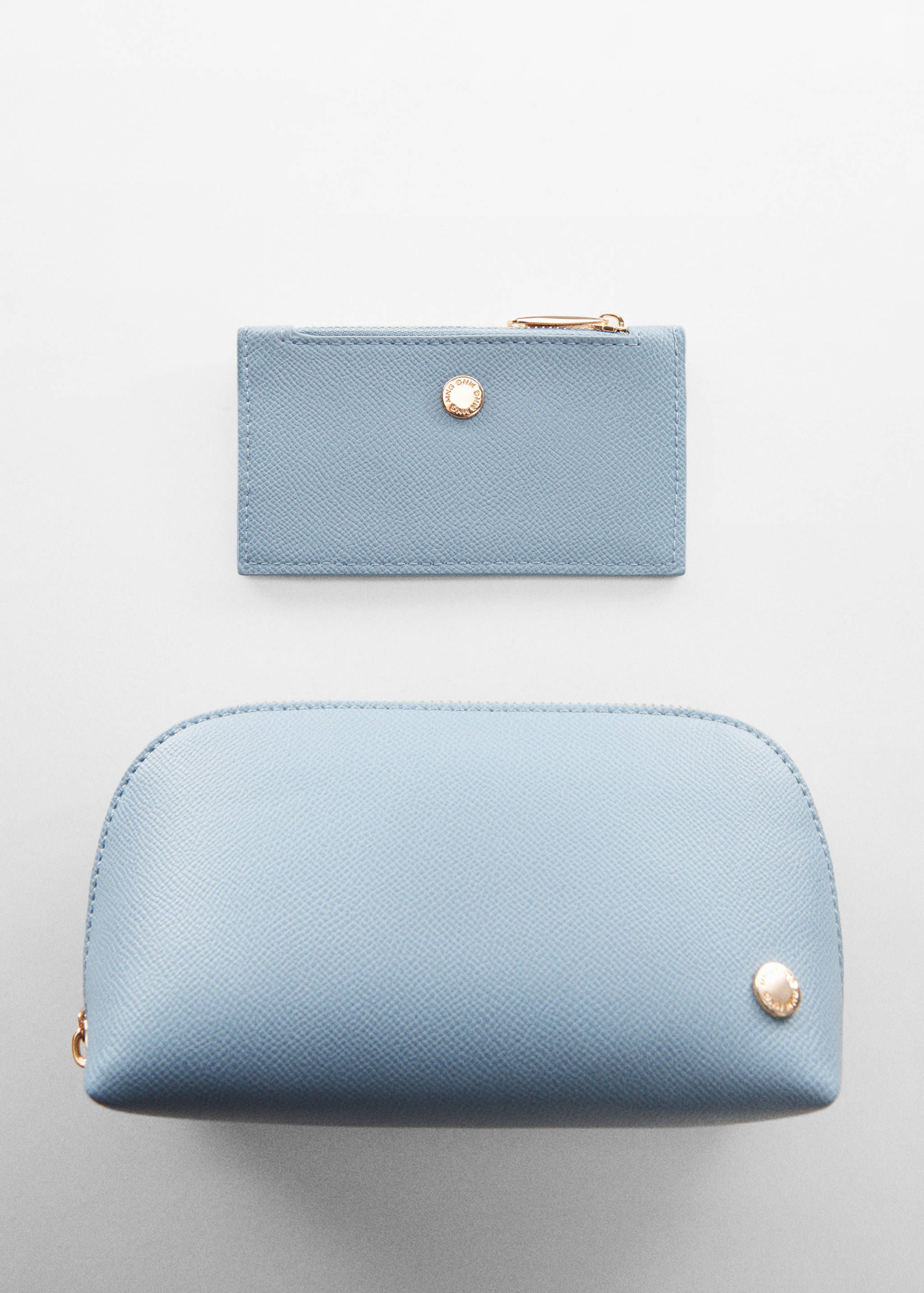 Saffiano-effect cosmetic bag - Details of the article 1