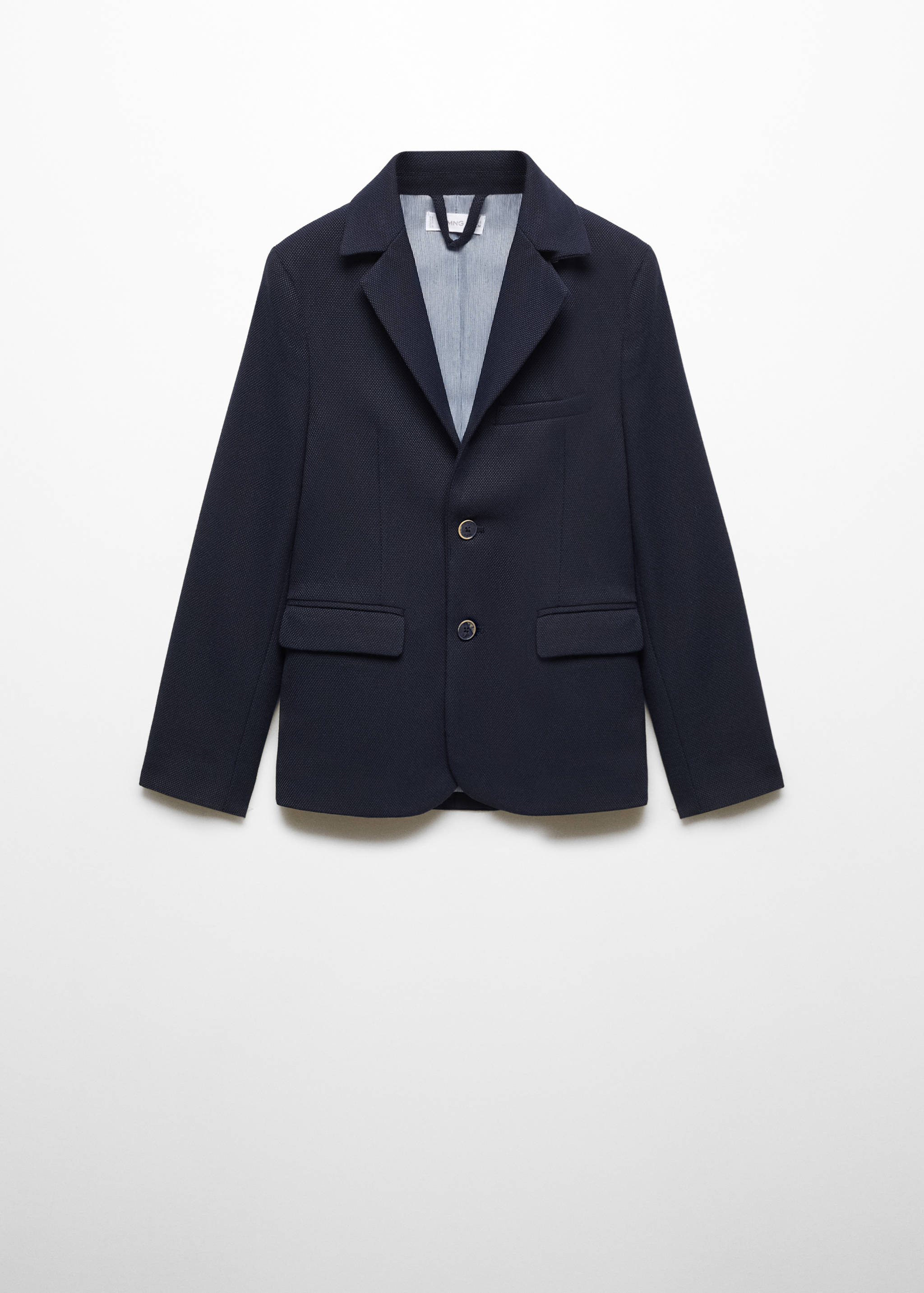 Americana vestir slim fit textura - Article sense model