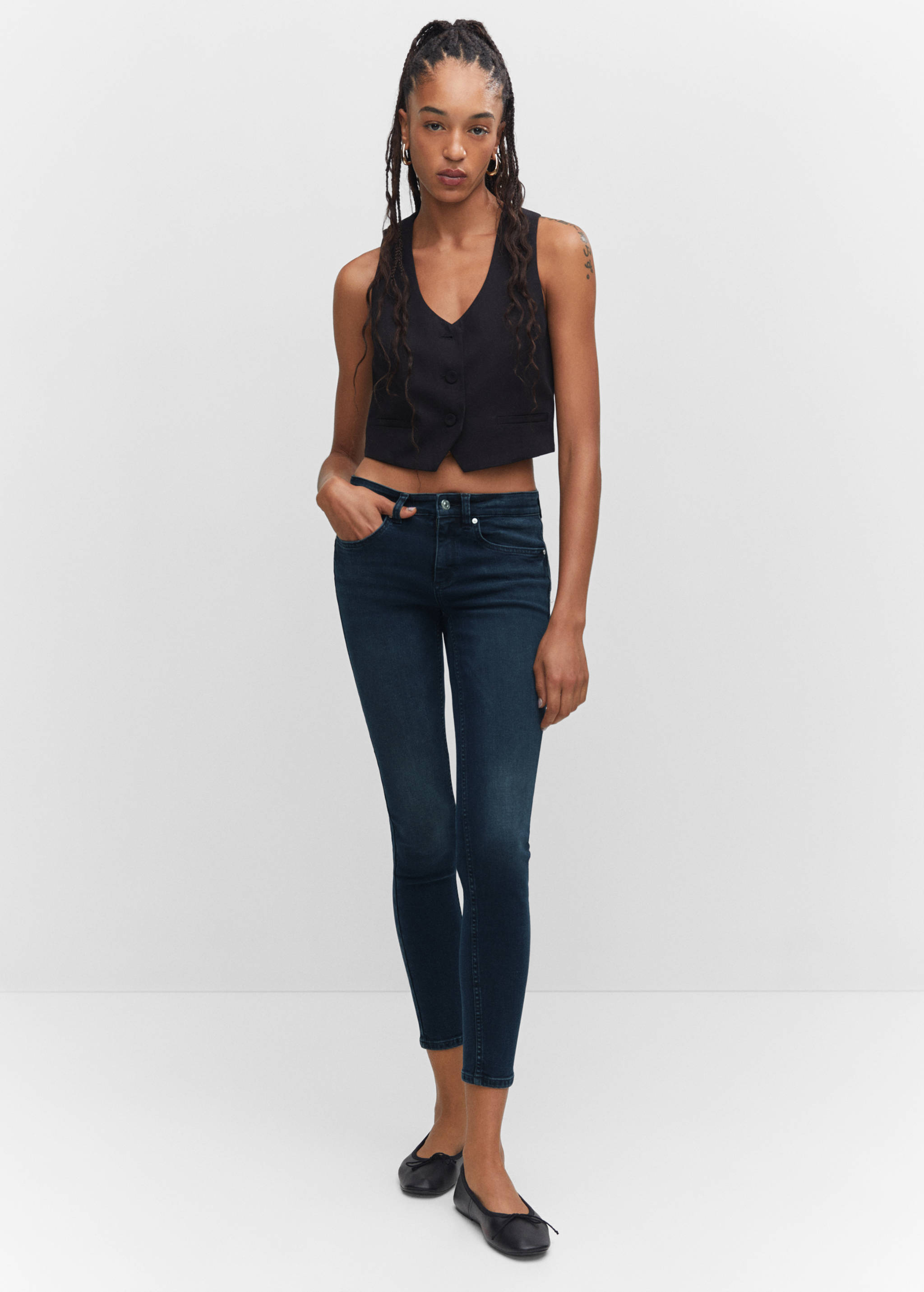 Skinny push-up jeans - General plane