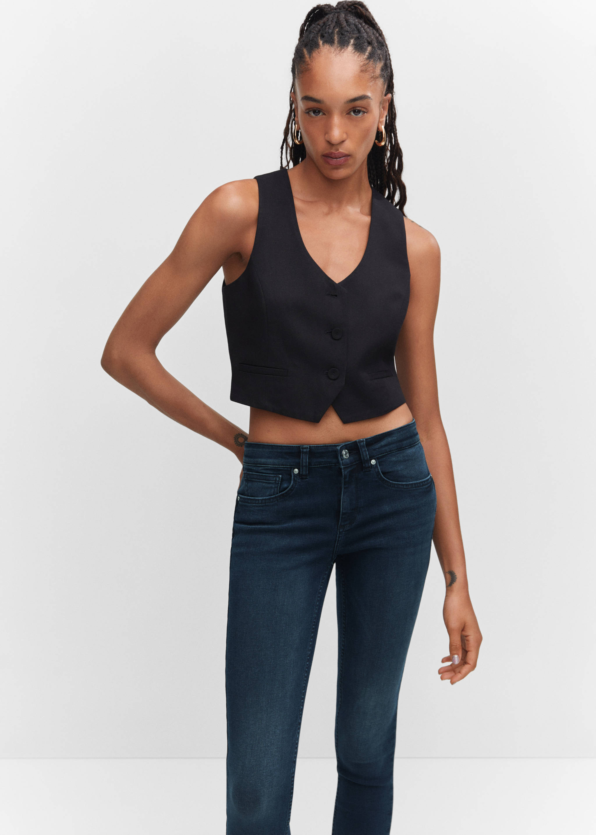 Skinny push-up jeans - Details of the article 1