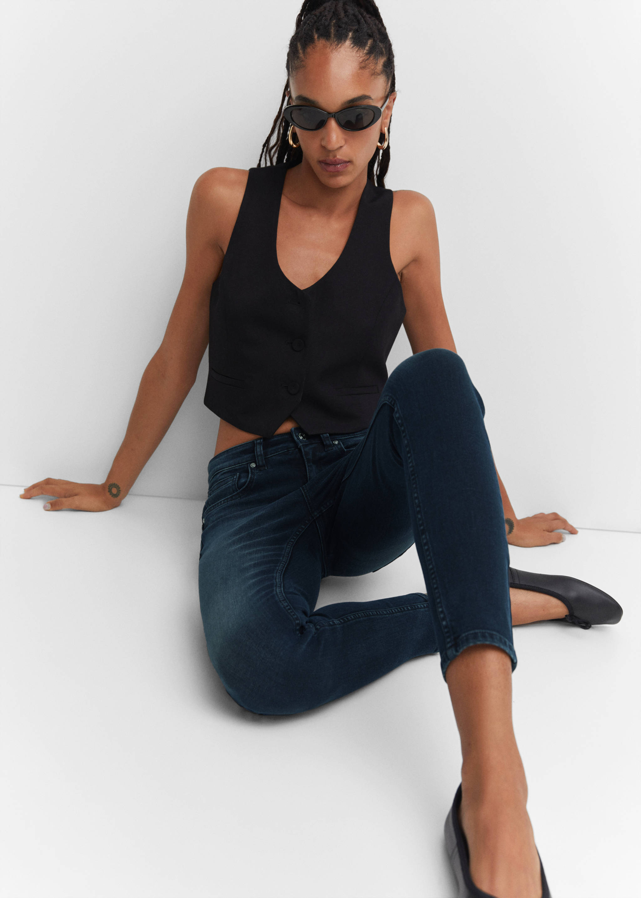 Skinny push-up jeans - Details of the article 2