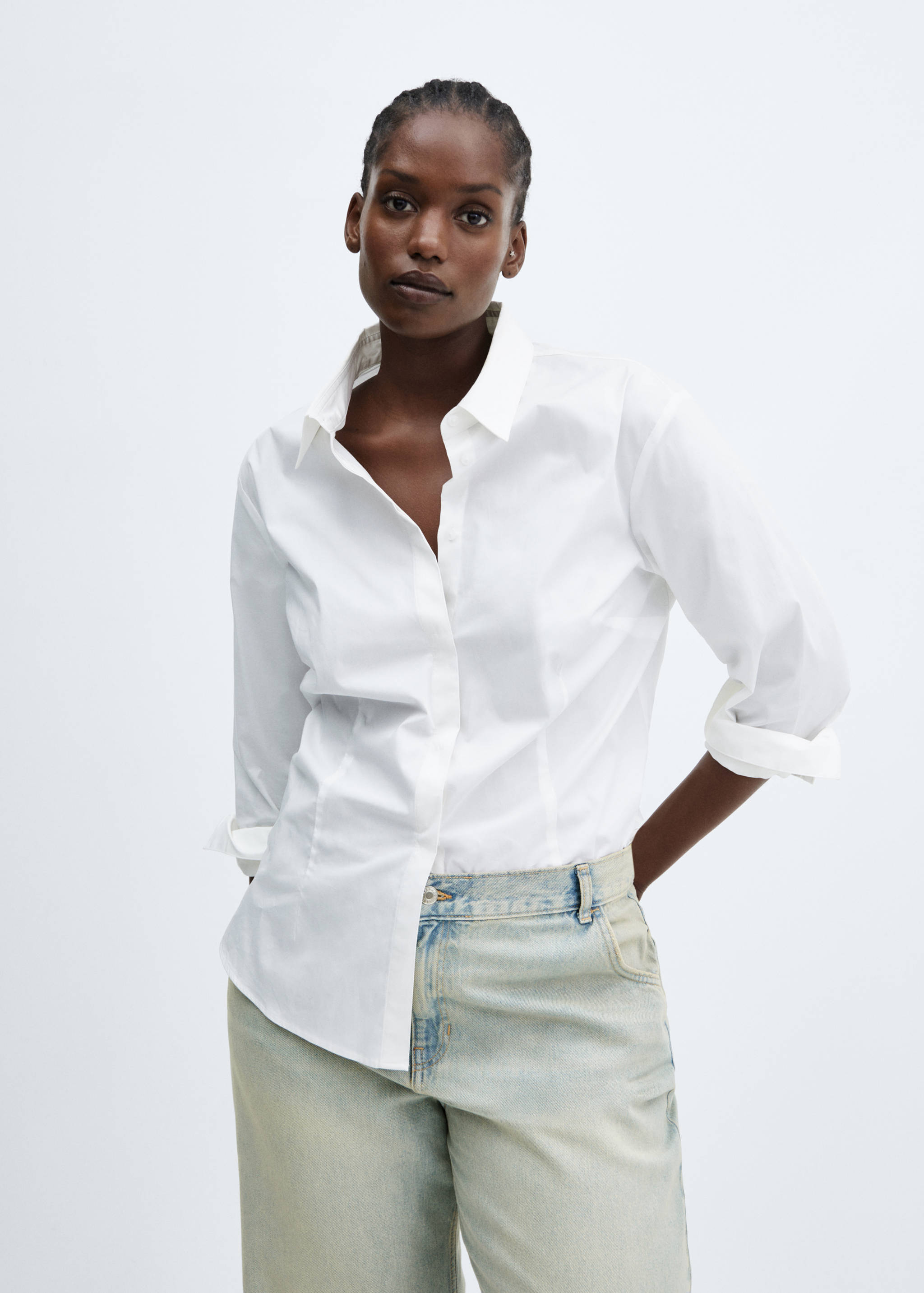 Jeans wide leg tiro bajo - Detalle del artículo 5