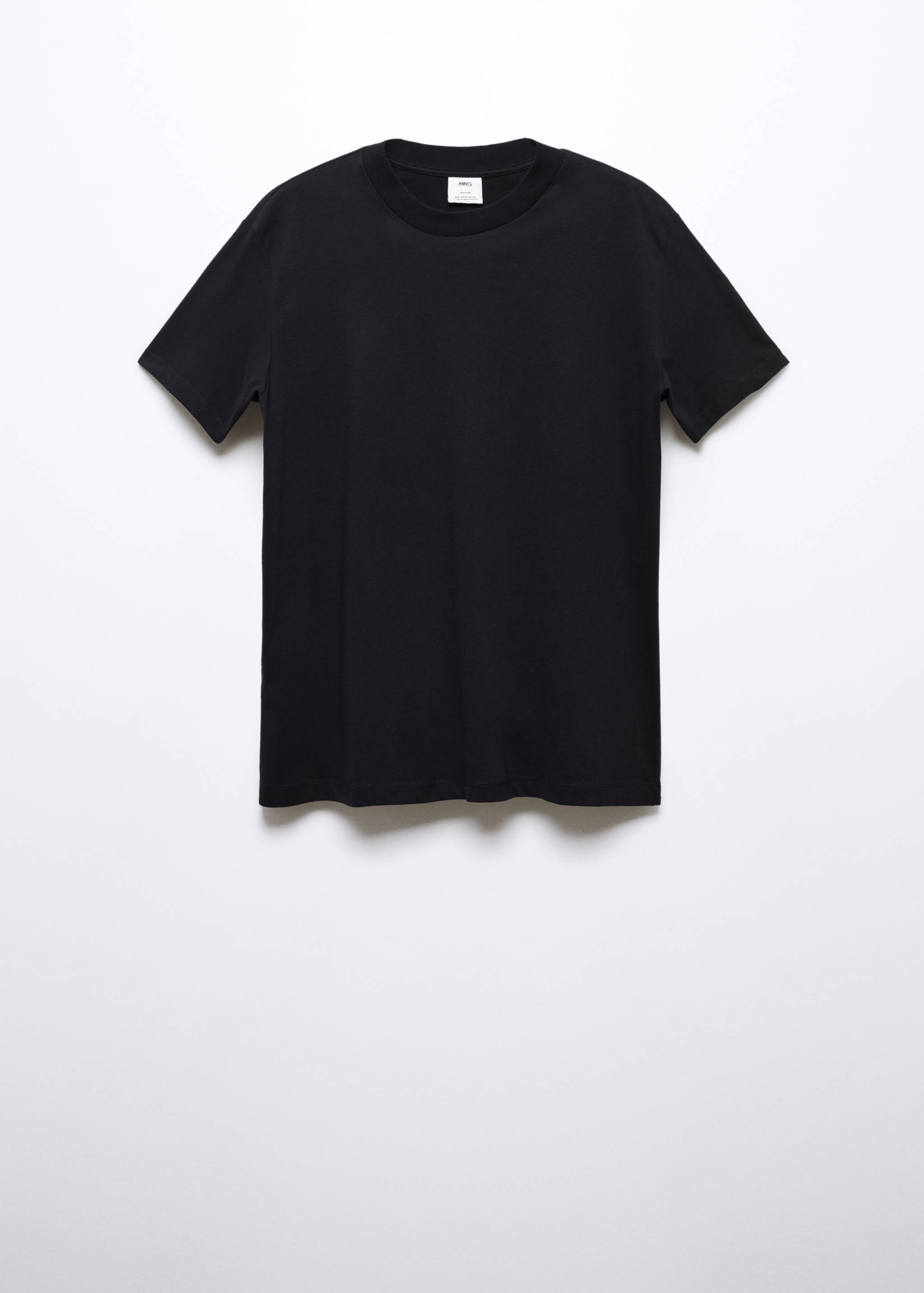 Basic-T-Shirt aus 100 % Baumwolle - Artikel ohne Model