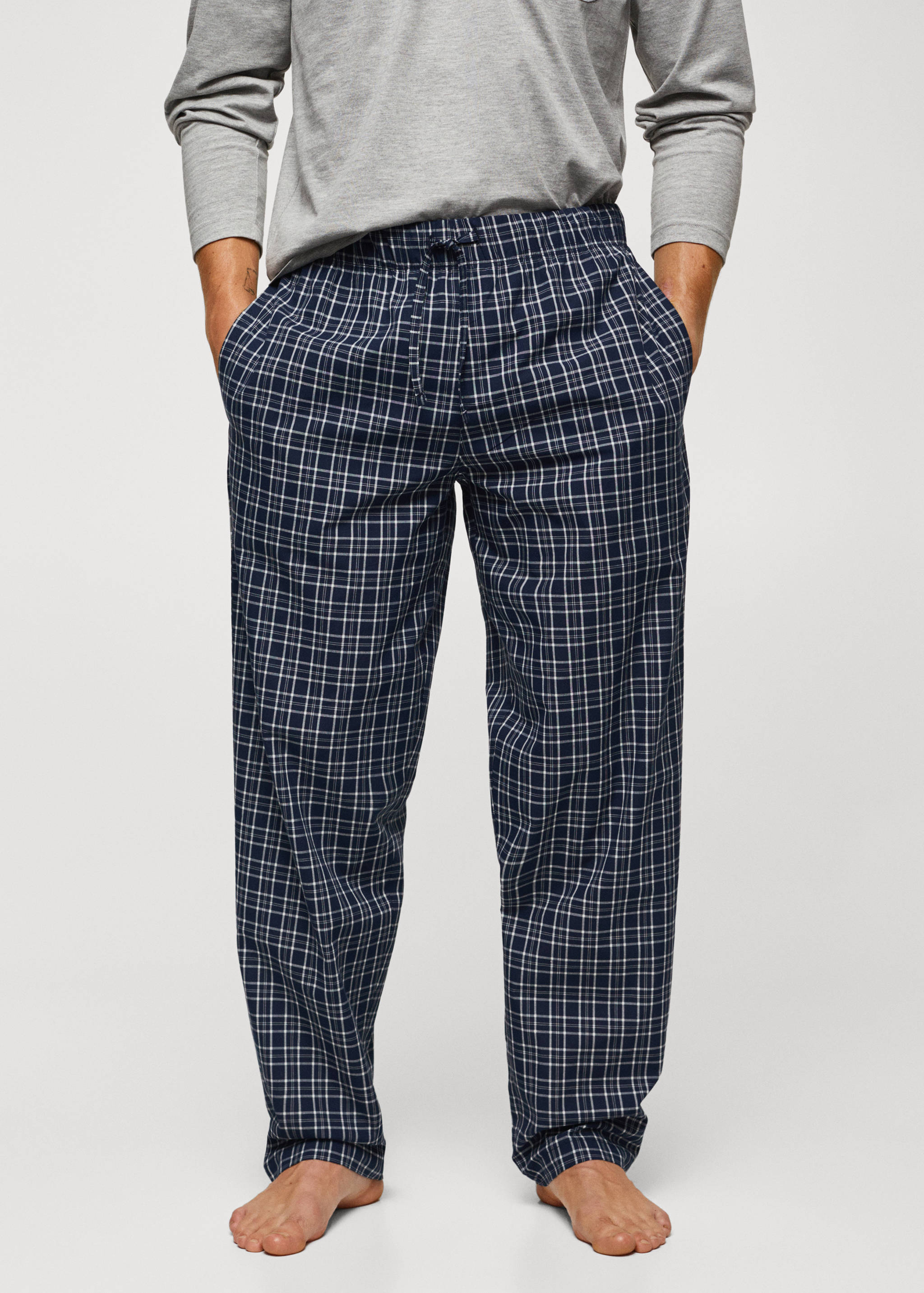 Pyjama-Pack aus gemusterter Baumwolle - Detail des Artikels 1