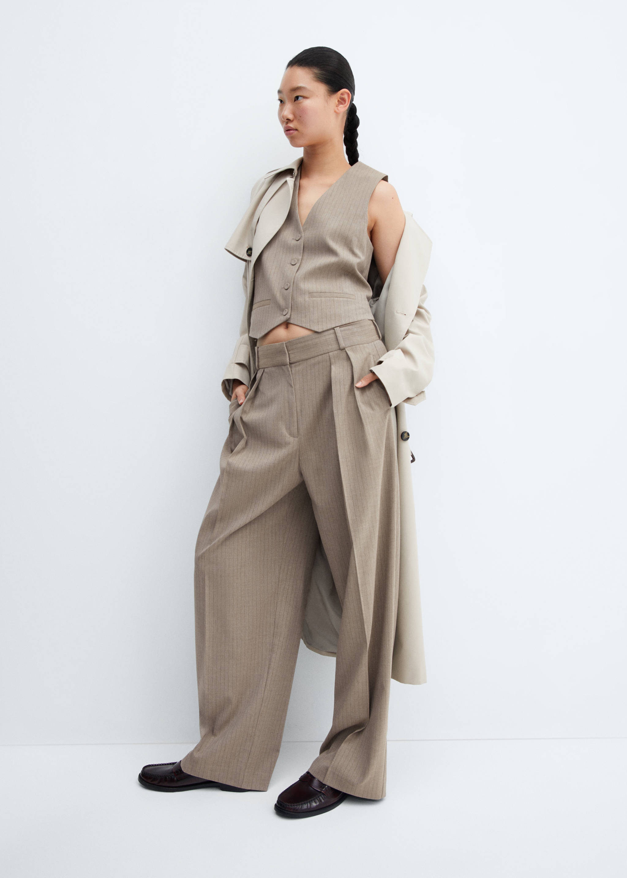 Pantalon à fines rayures - Détail de l'article 2