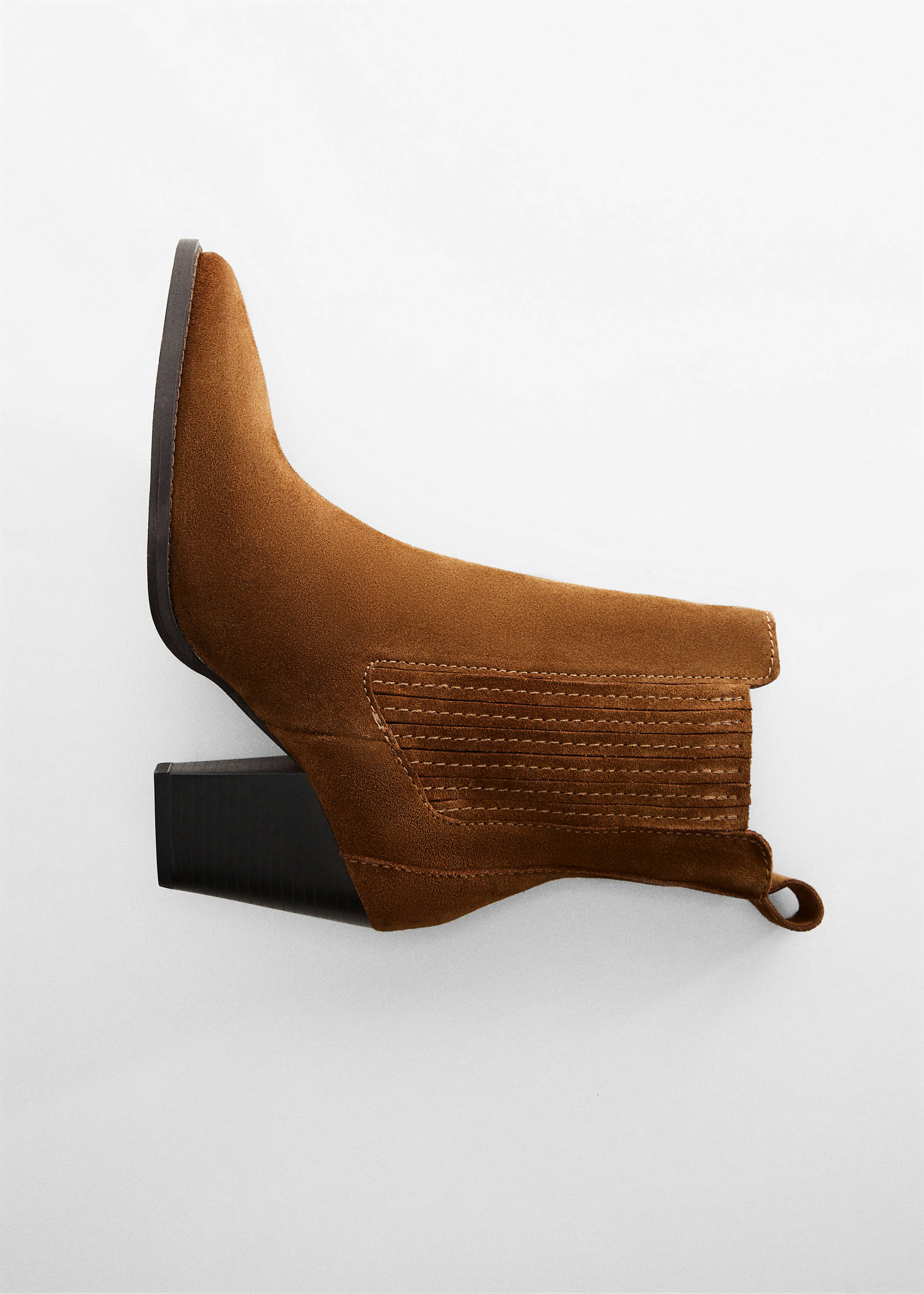 Botine cu toc piele întoarsă - Detaliu al articolului 5