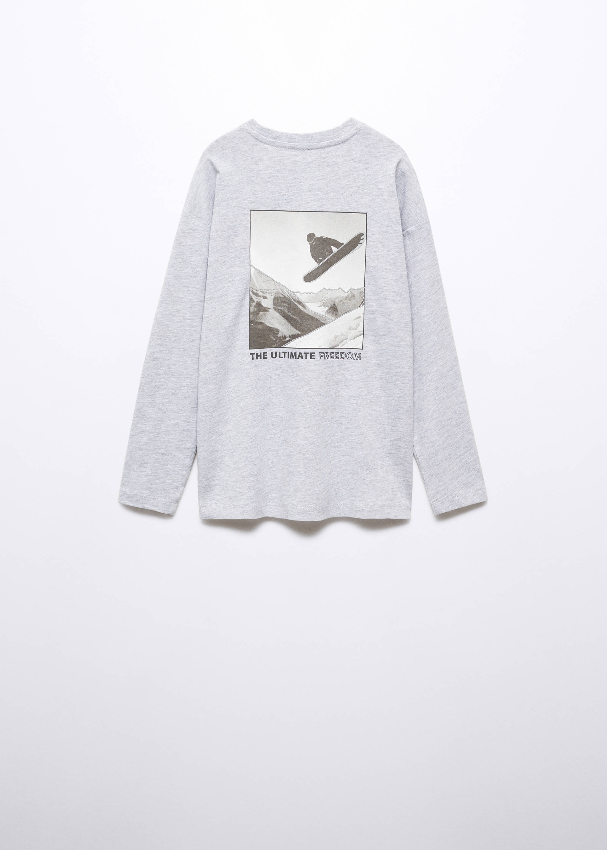 T-shirt coton imprimé - Verso de l’article