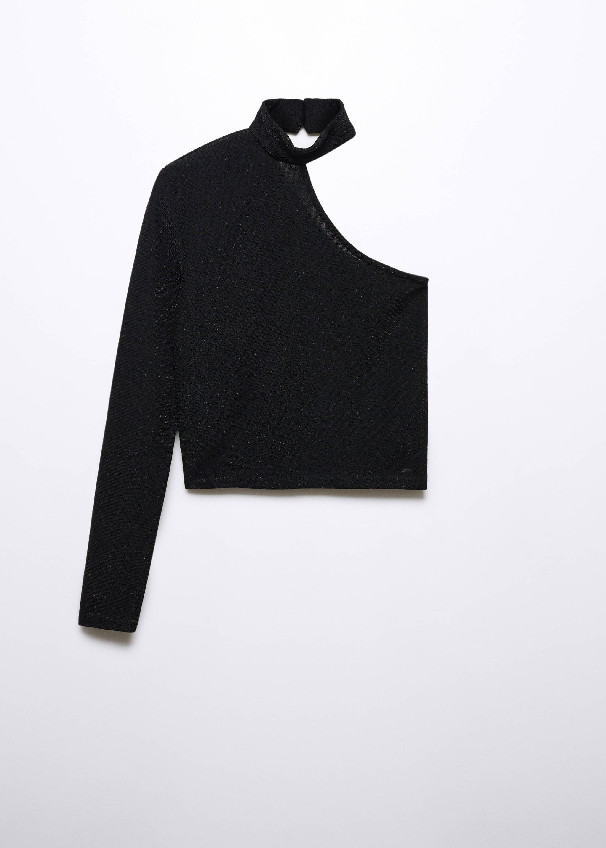 Asymmetric cotton T-shirt - Article without model