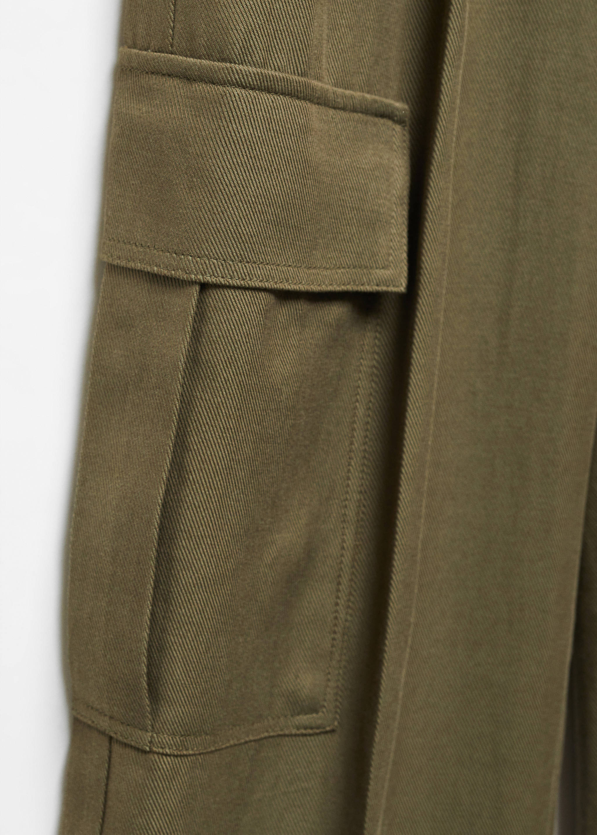 Cotton pockets jumpsuit - Details of the article 8