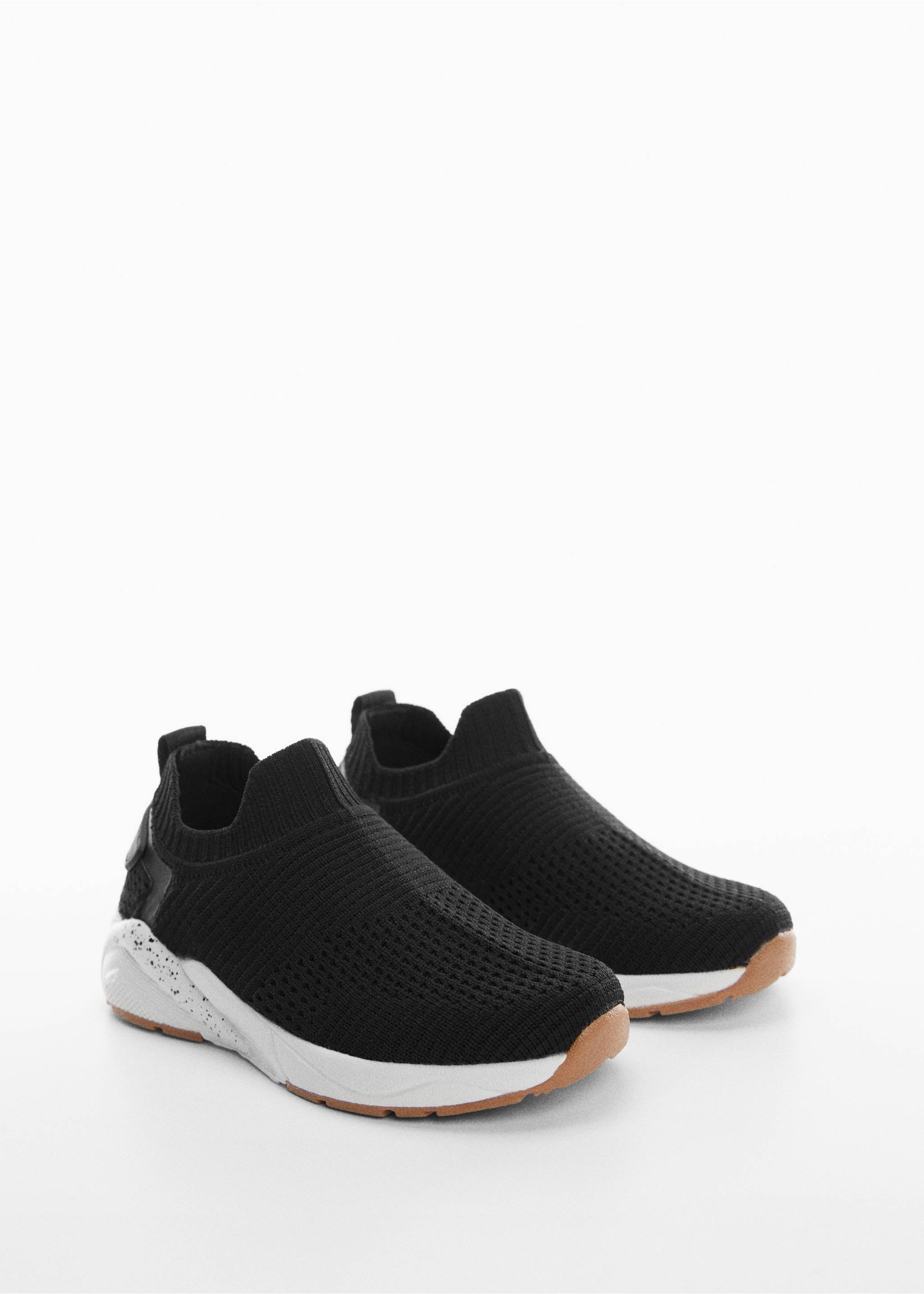 Sock sneakers - Medium plane, Black. Ref: 57056019-00.