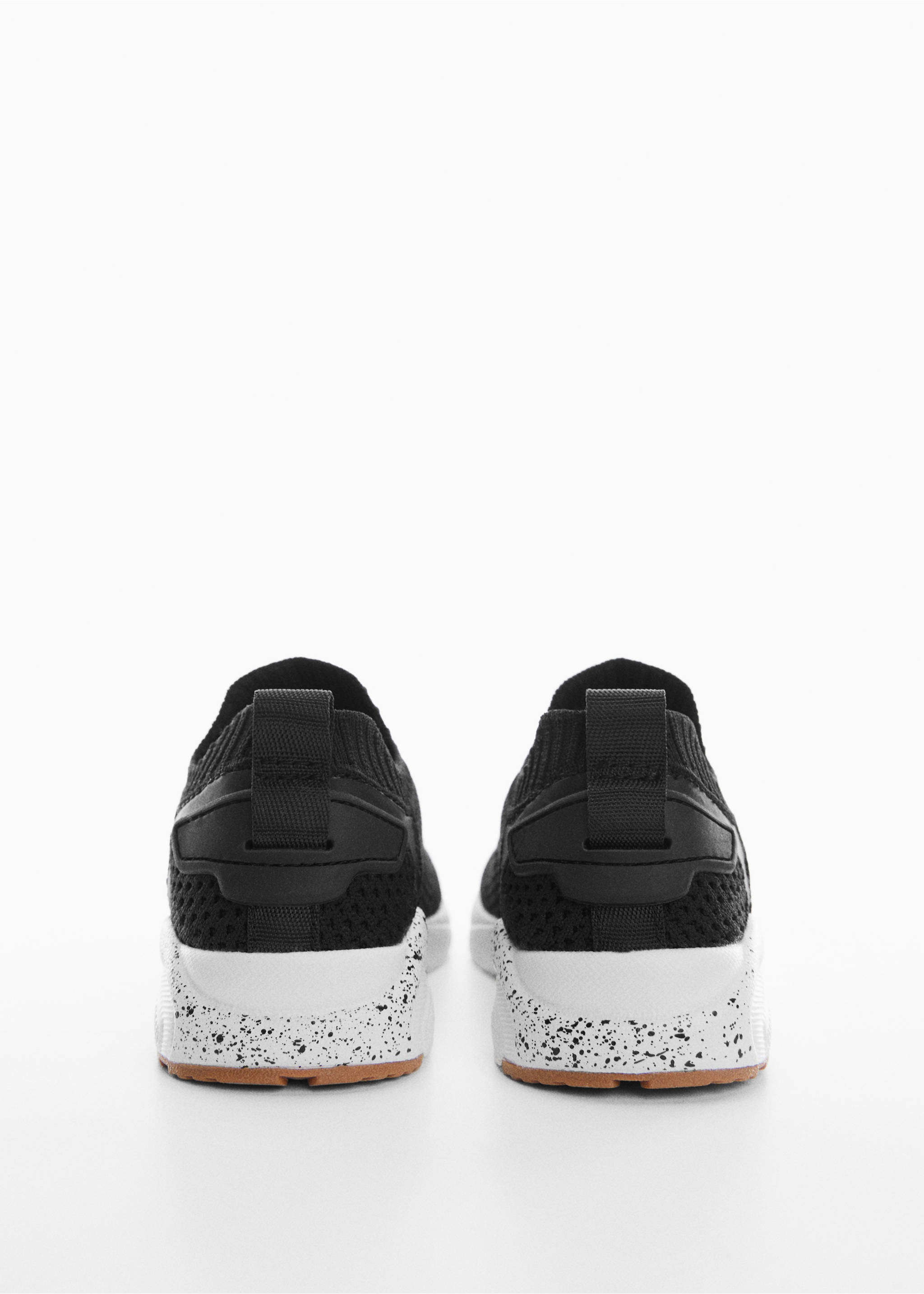 Sock sneakers - Details of the article 2, Black. Ref: 57056019-00.