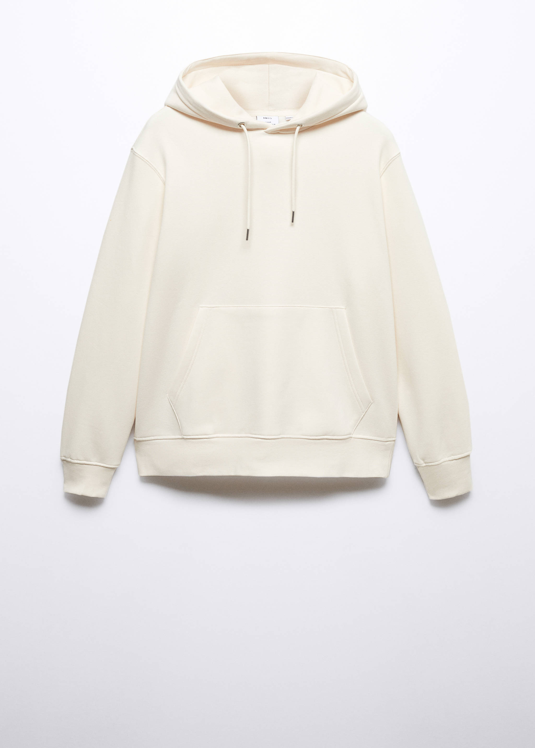 Baumwoll-Kapuzensweatshirt mit Känguru-Tasche - Artikel ohne Model