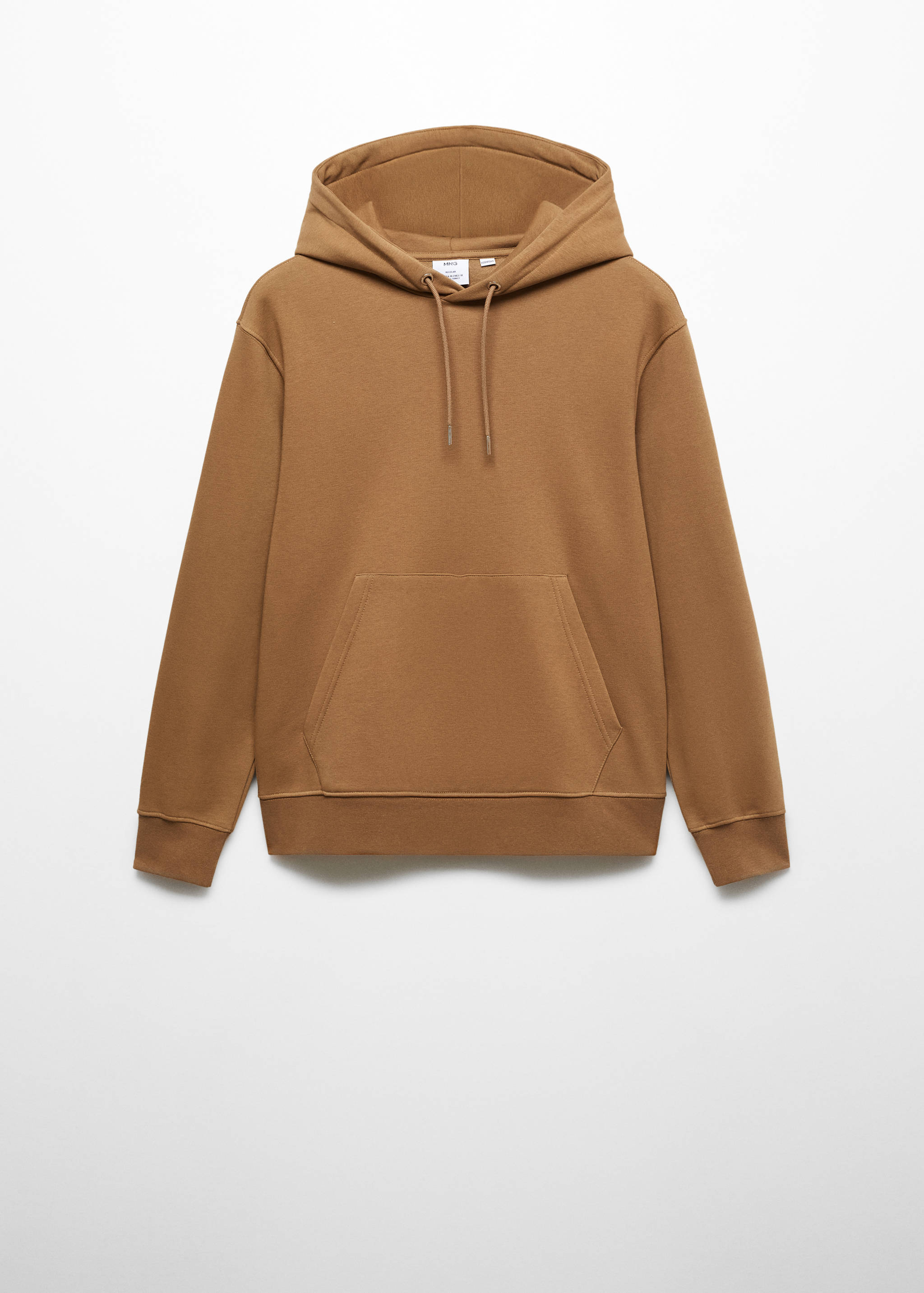 Baumwoll-Kapuzensweatshirt mit Känguru-Tasche - Artikel ohne Model