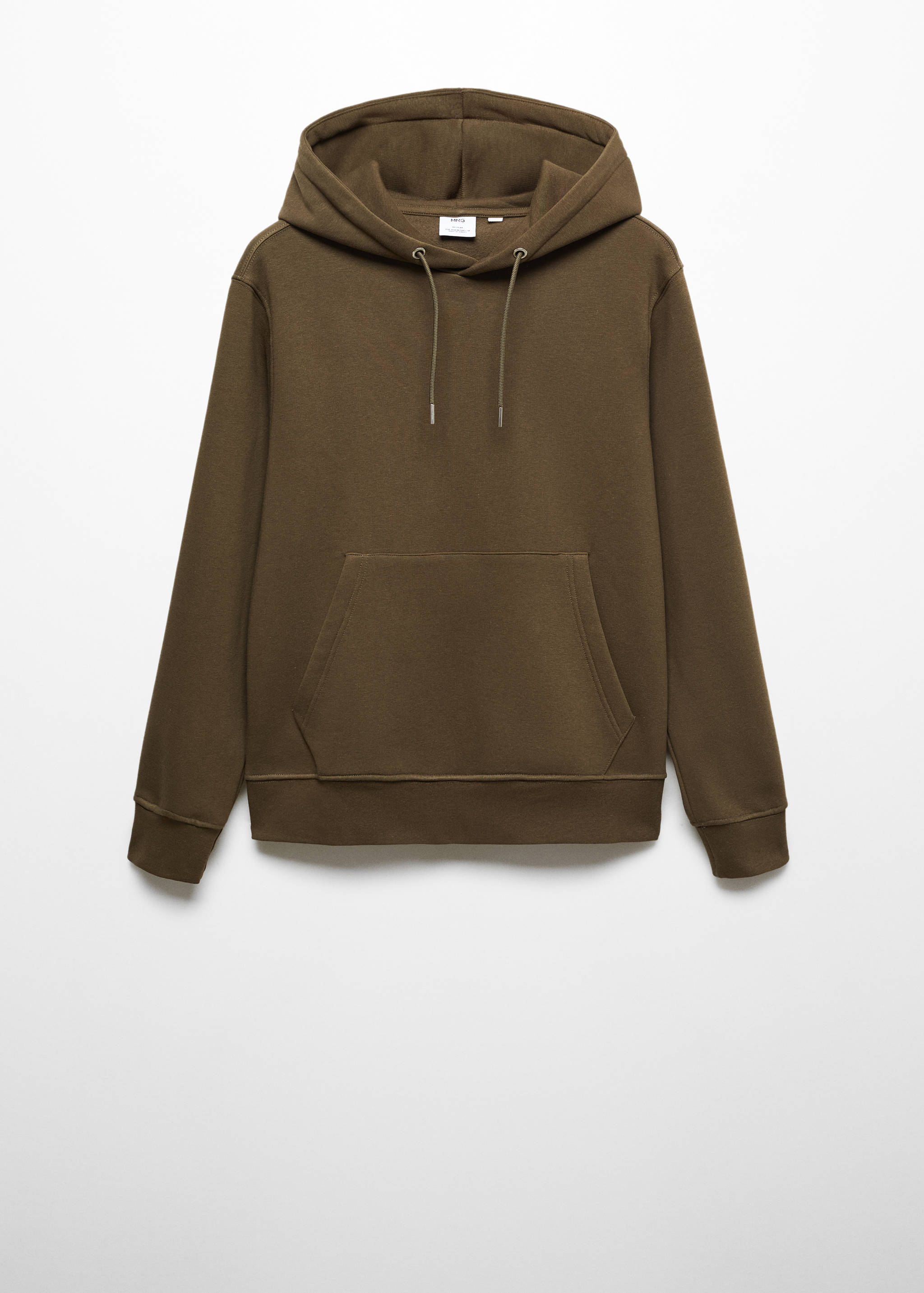 Baumwoll-Kapuzensweatshirt mit Känguru-Tasche - Artikel ohne Model