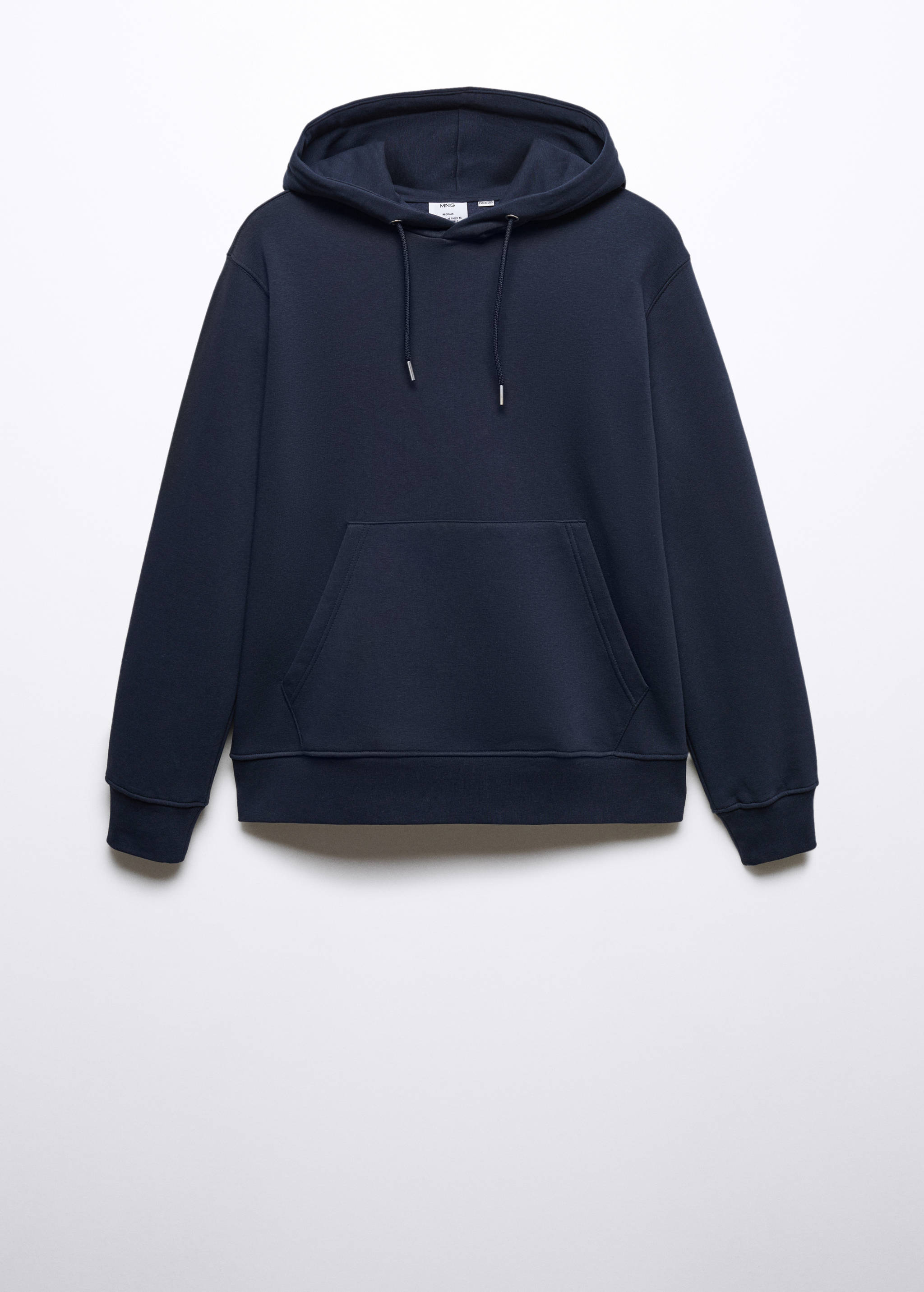 Baumwoll-Kapuzensweatshirt mit Känguru-Tasche - Artikel ohne Model