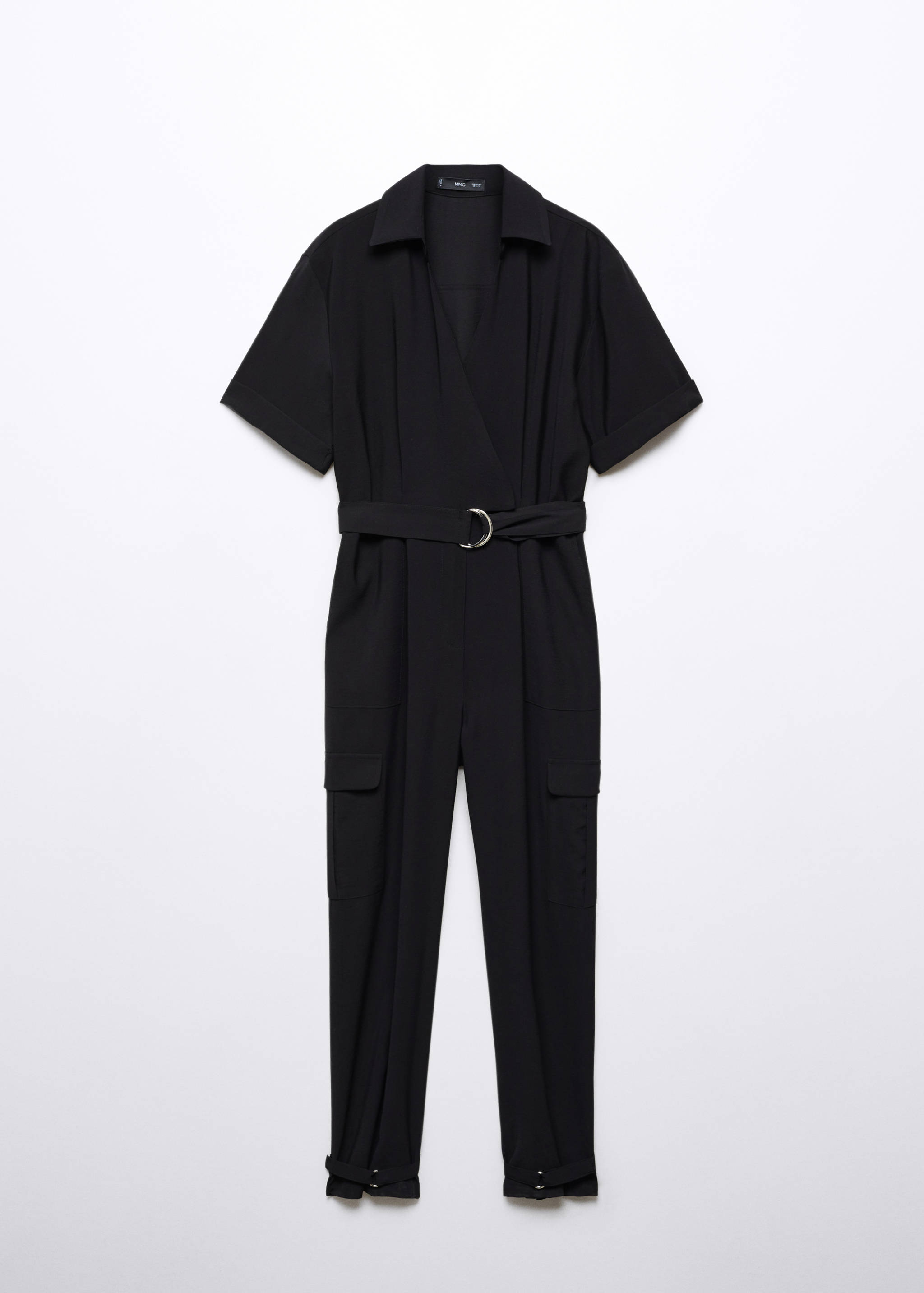 Cargo jumpsuit with pockets - Article without model