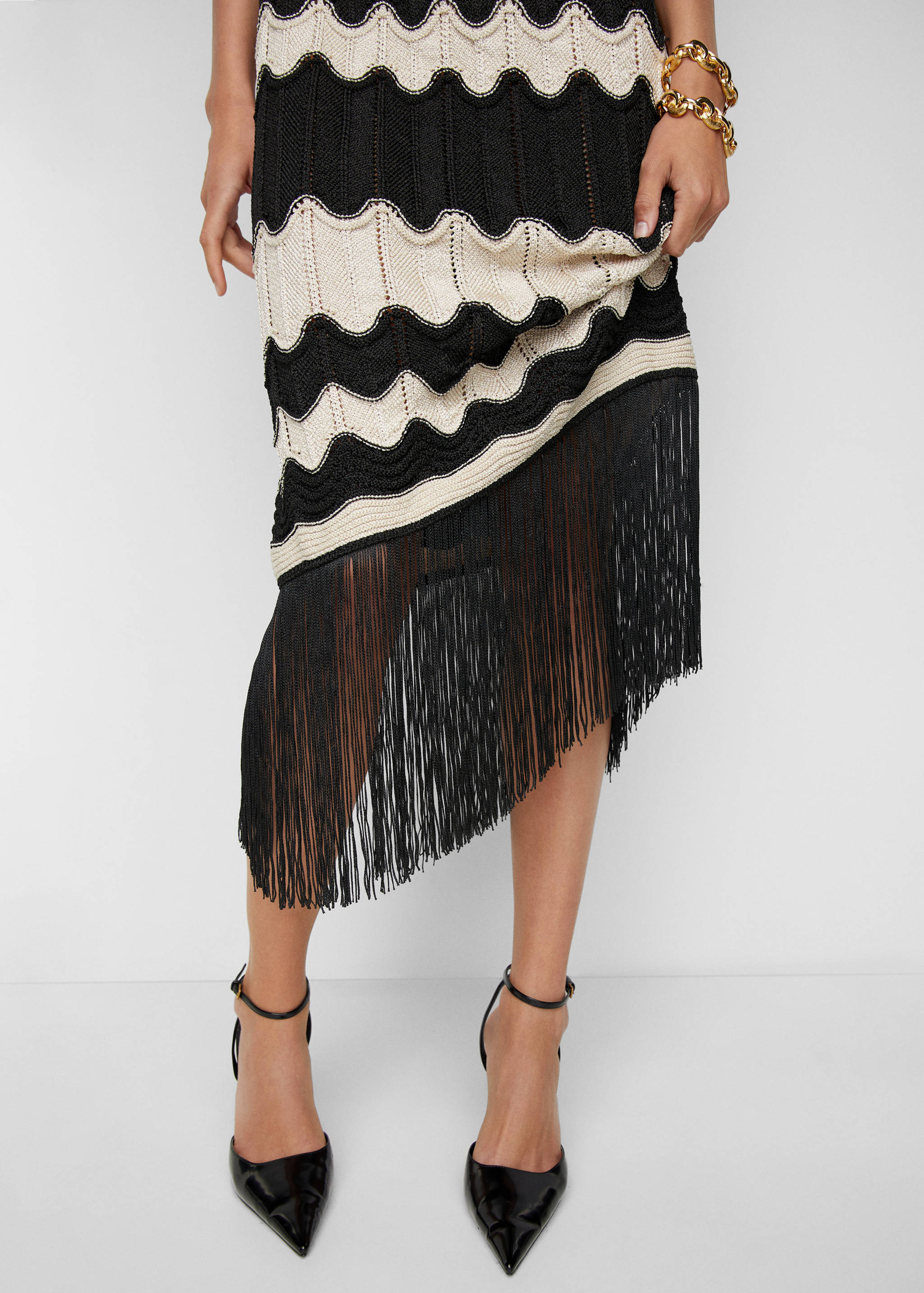 Robe base frangée - Détail de l'article 3