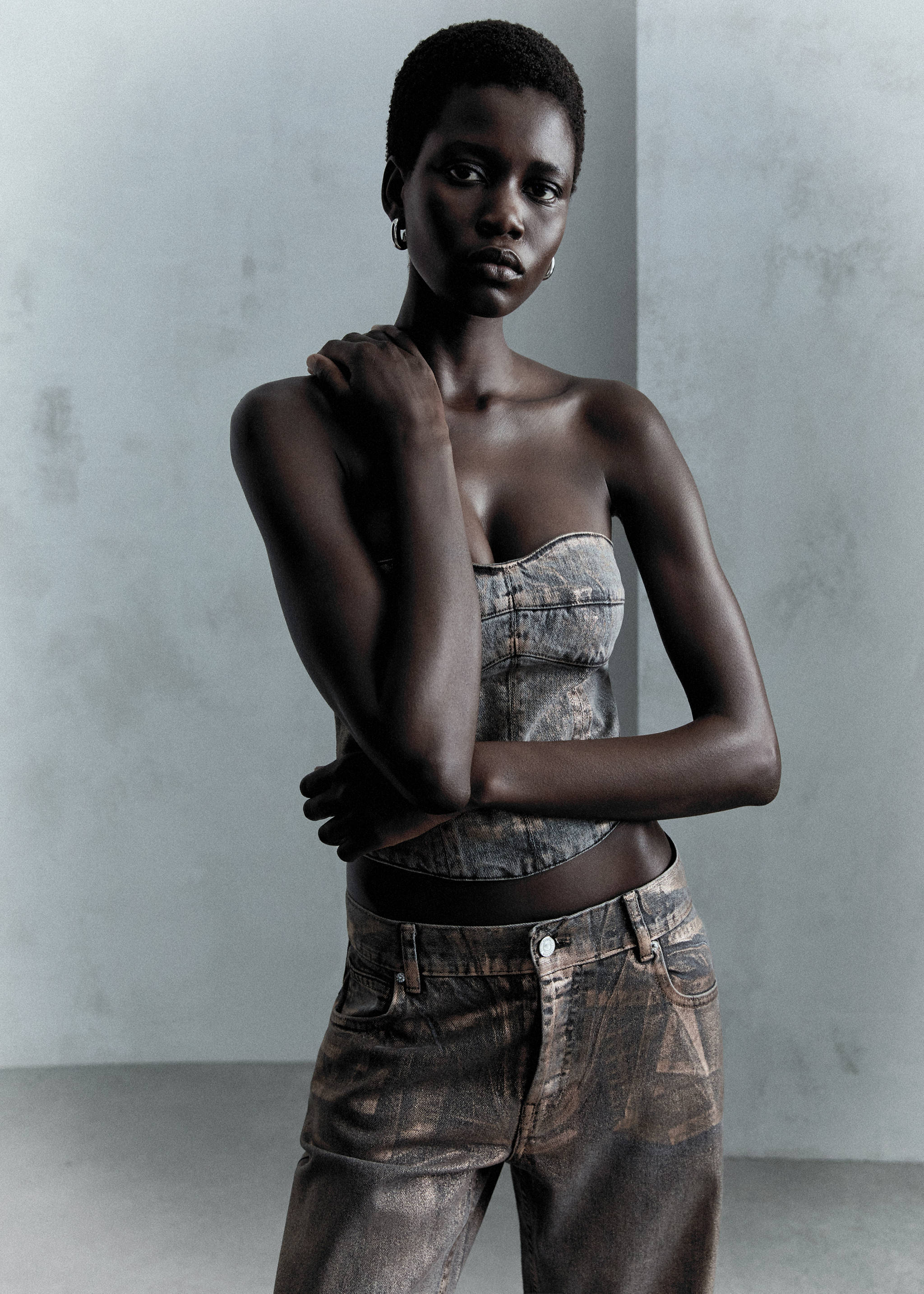 Top en jean foil - Détail de l'article 7