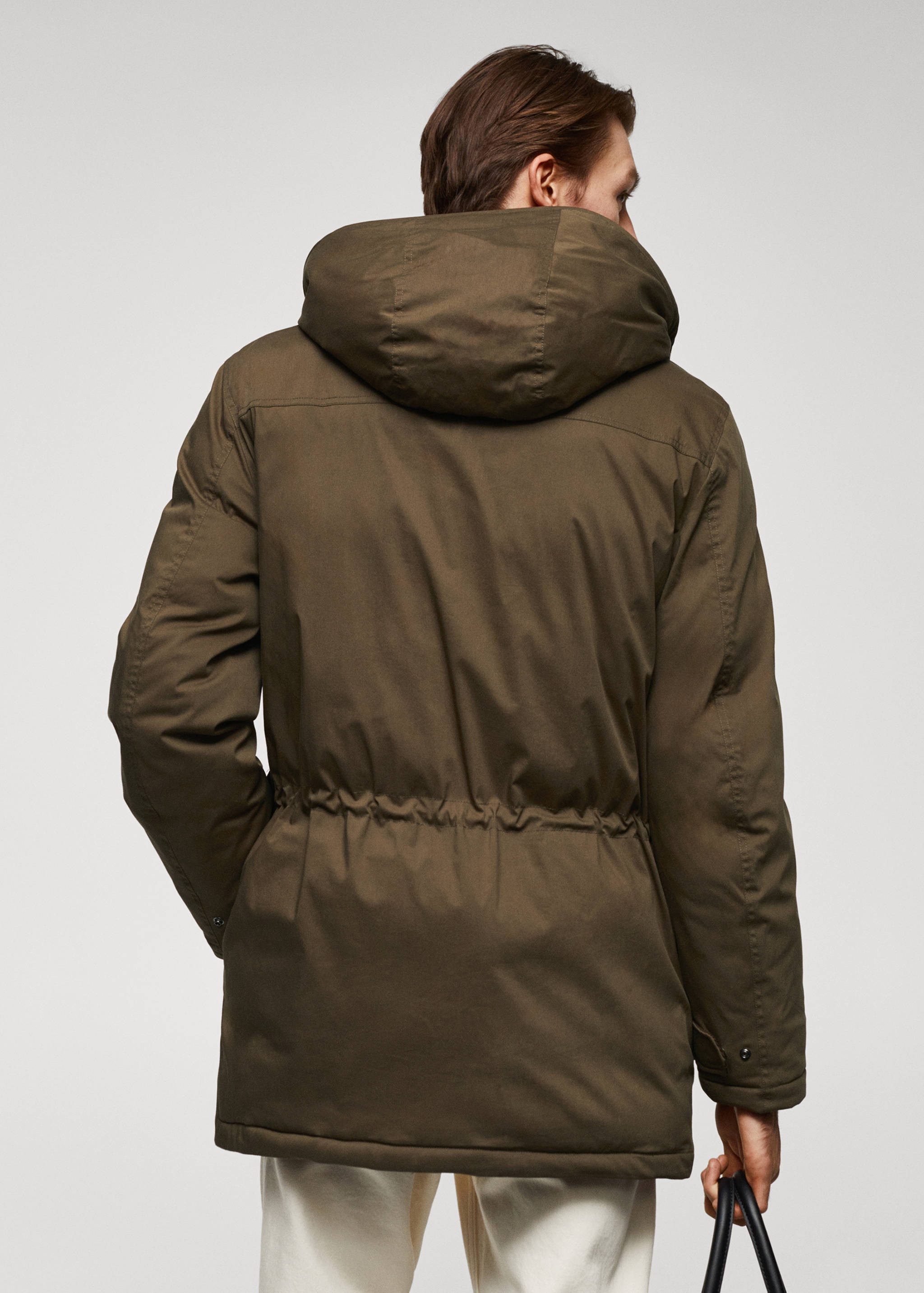 Parka matelassée tissu thermorégulateur - Verso de l’article