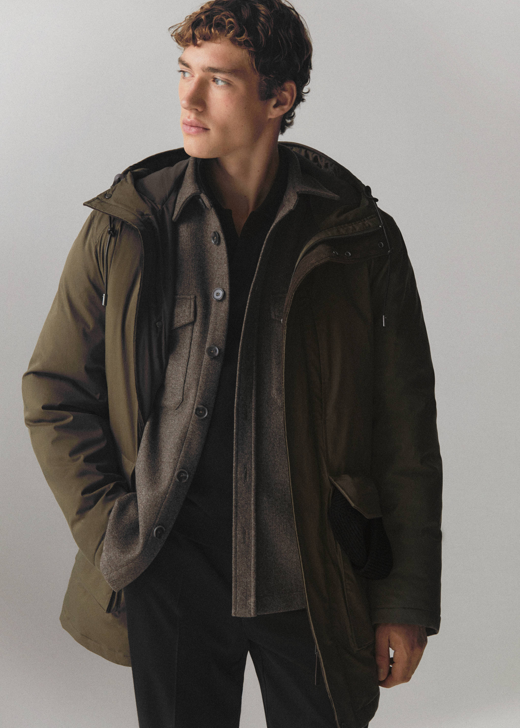 Parka matelassée tissu thermorégulateur - Détail de l'article 5