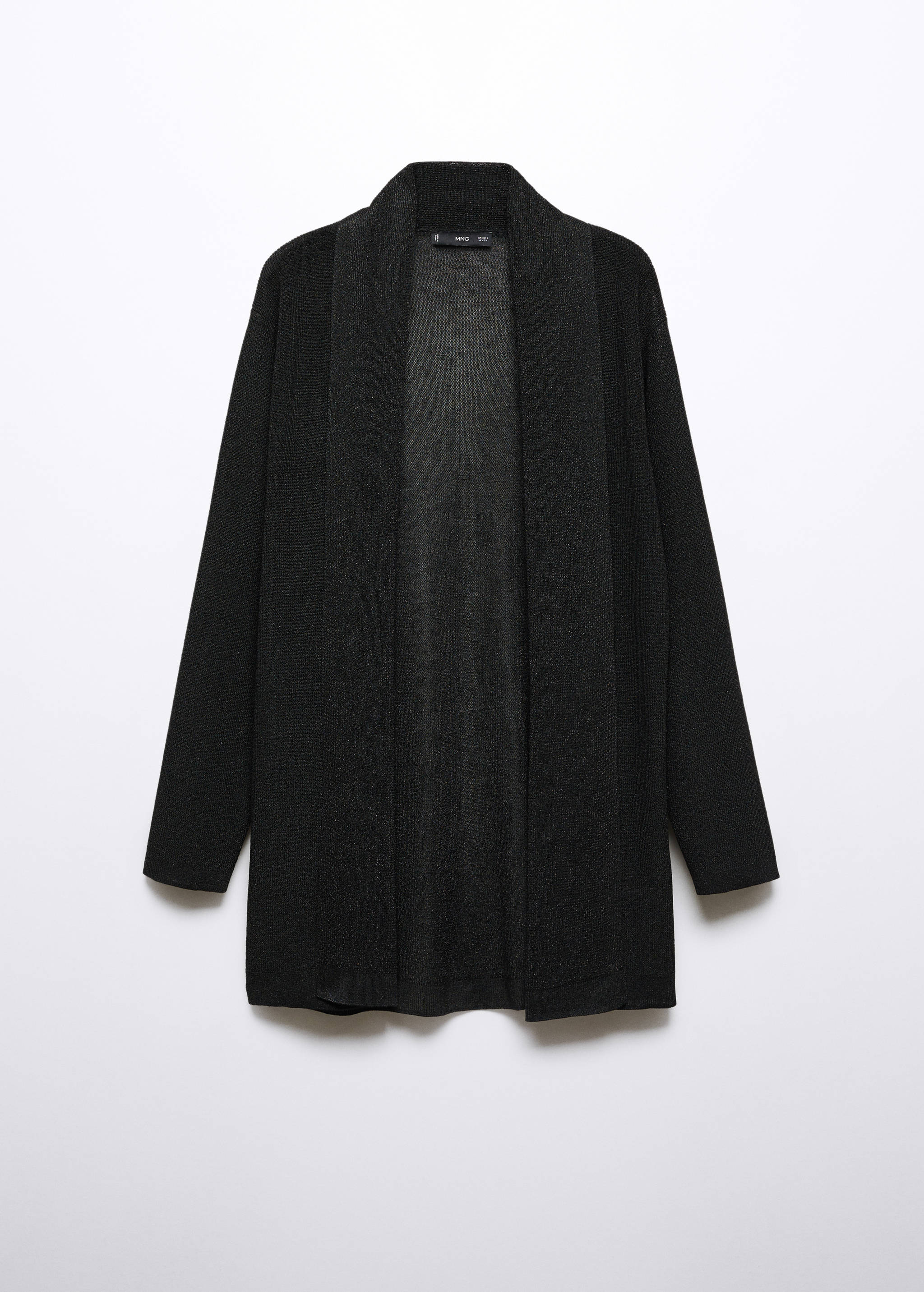 Strick-Cardigan mit Lurex - Artikel ohne Model