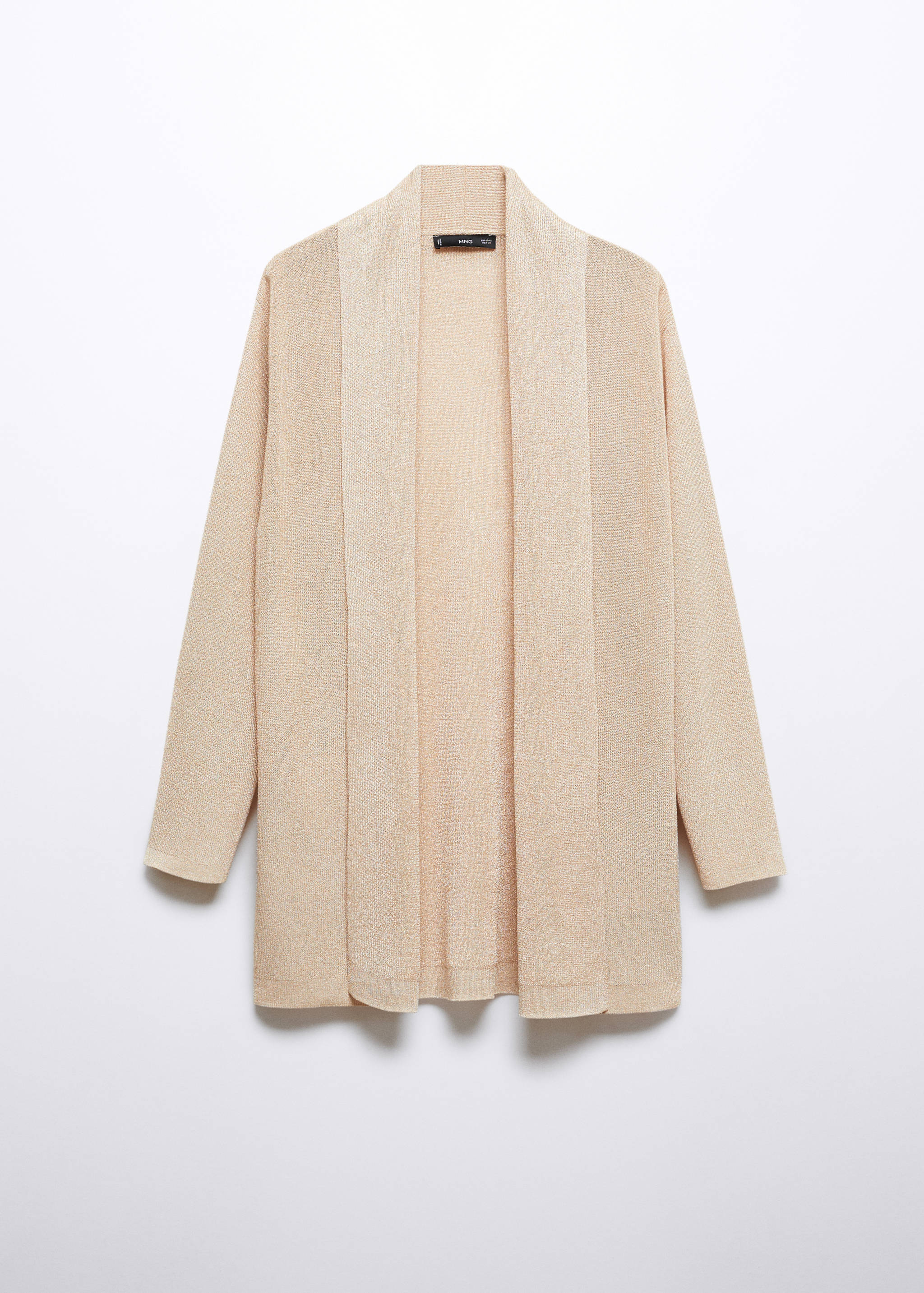Strick-Cardigan mit Lurex - Artikel ohne Model