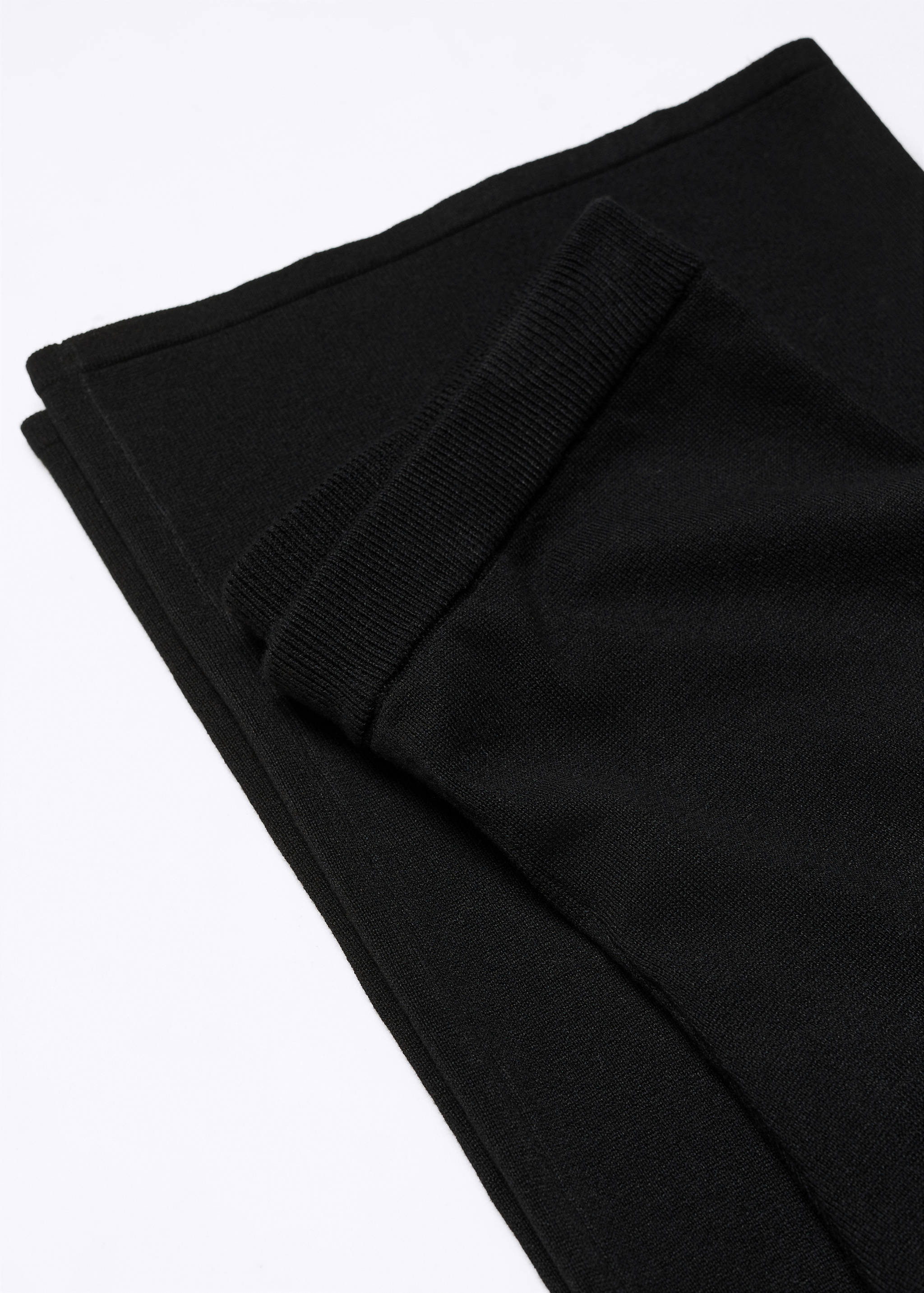 Straight knitted pants - Details of the article 8