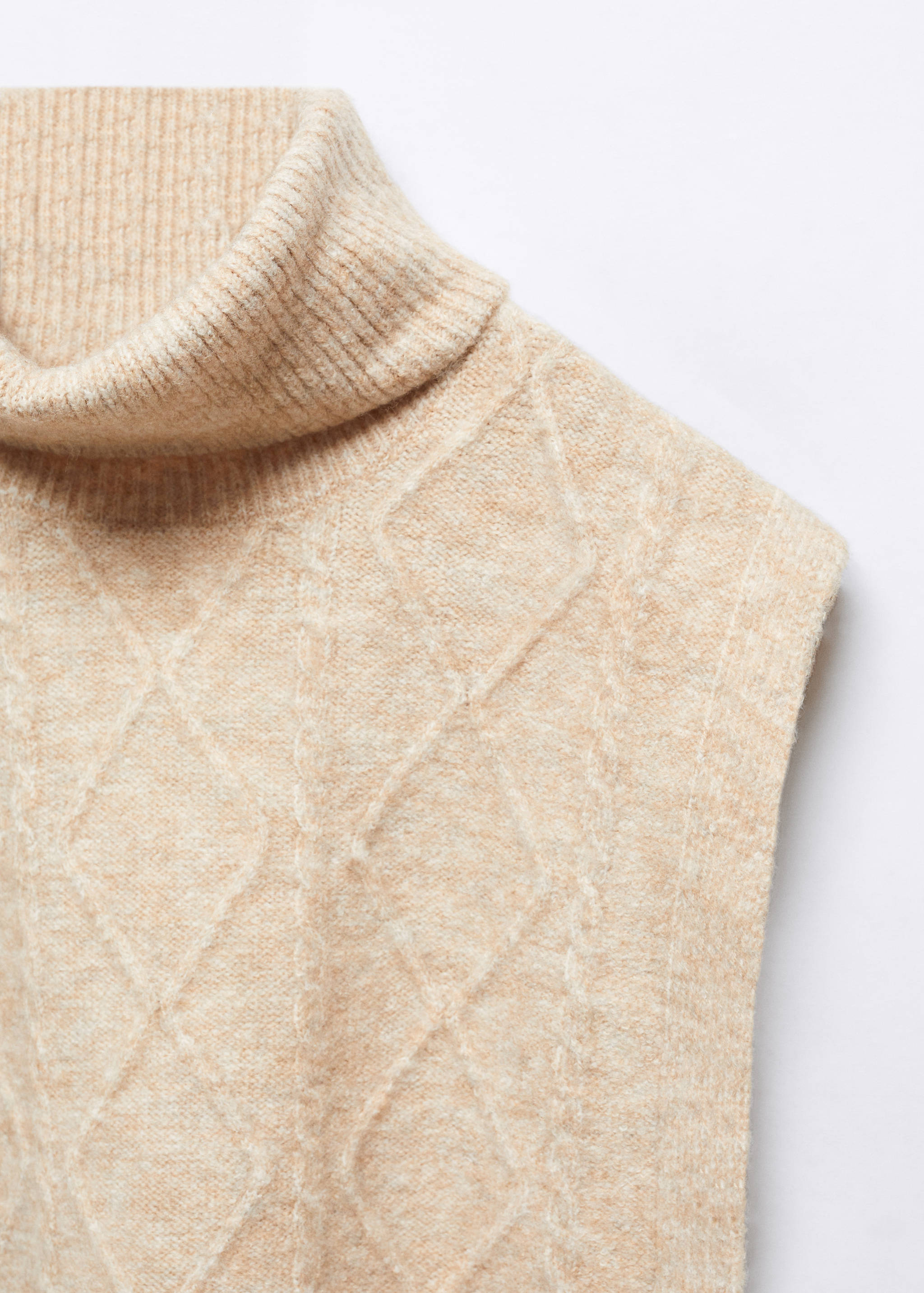 Turtleneck knitted vest - Details of the article 8