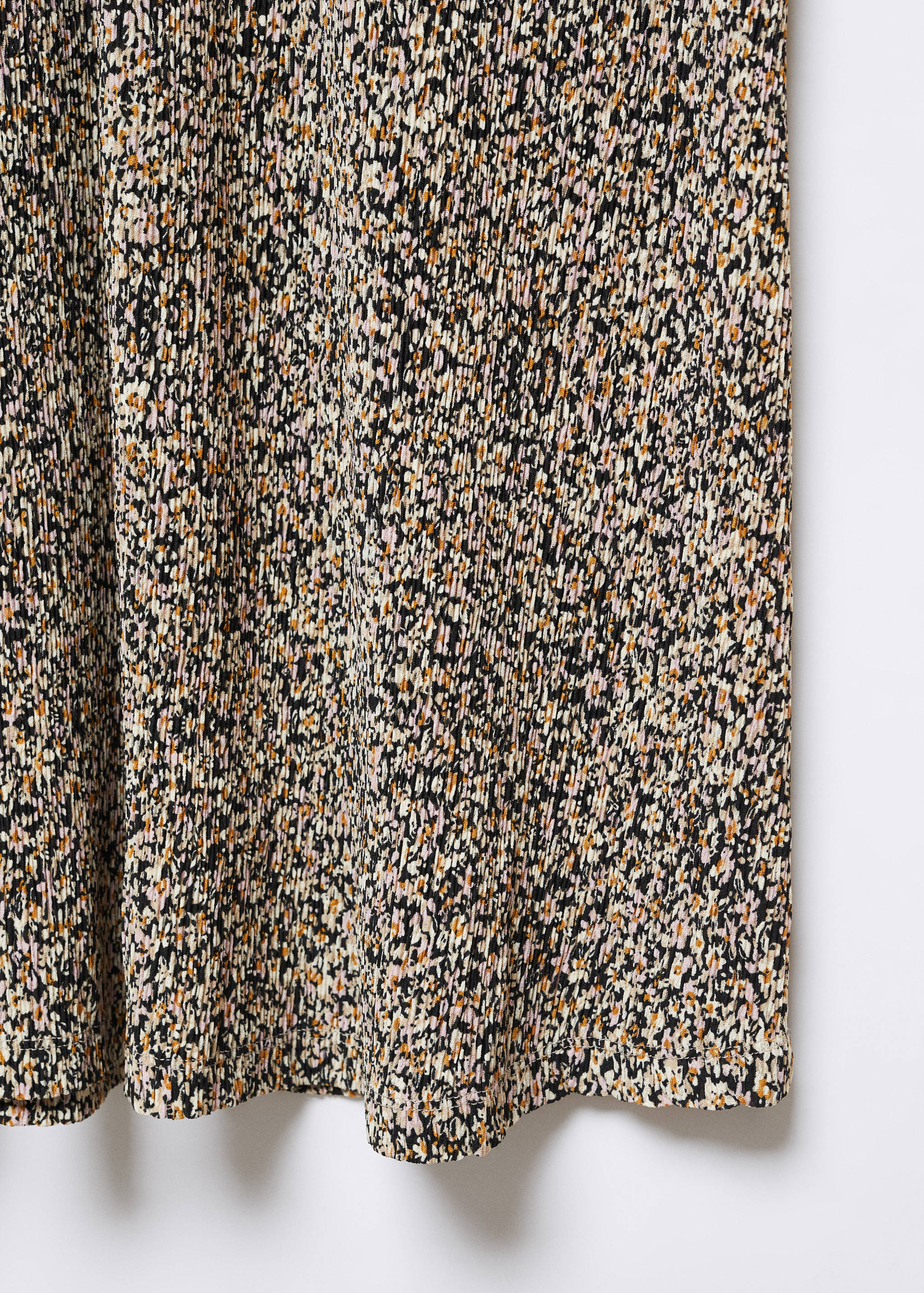 Long printed dress - Details of the article 8