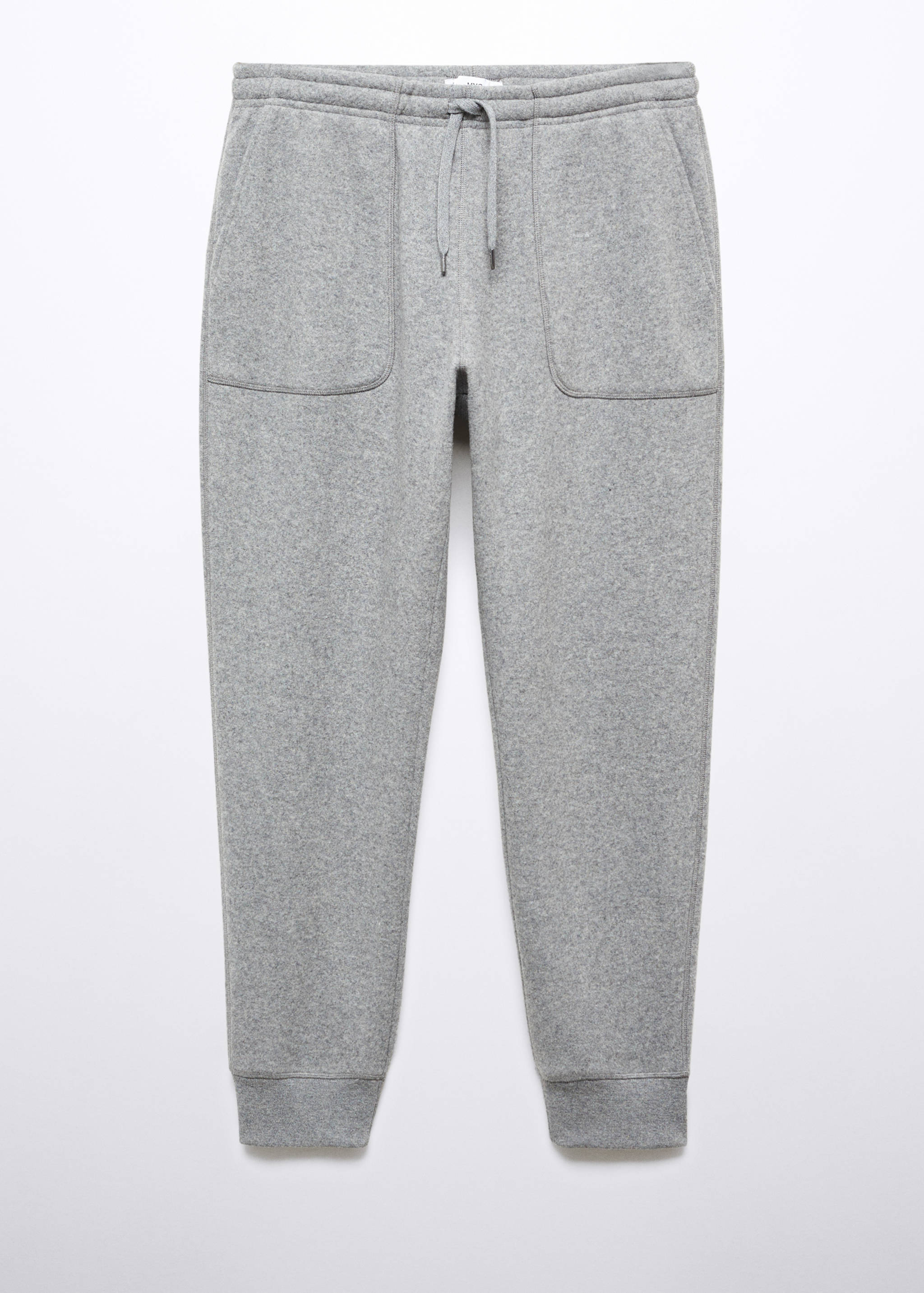 Wool-blend jogger pants - Article without model