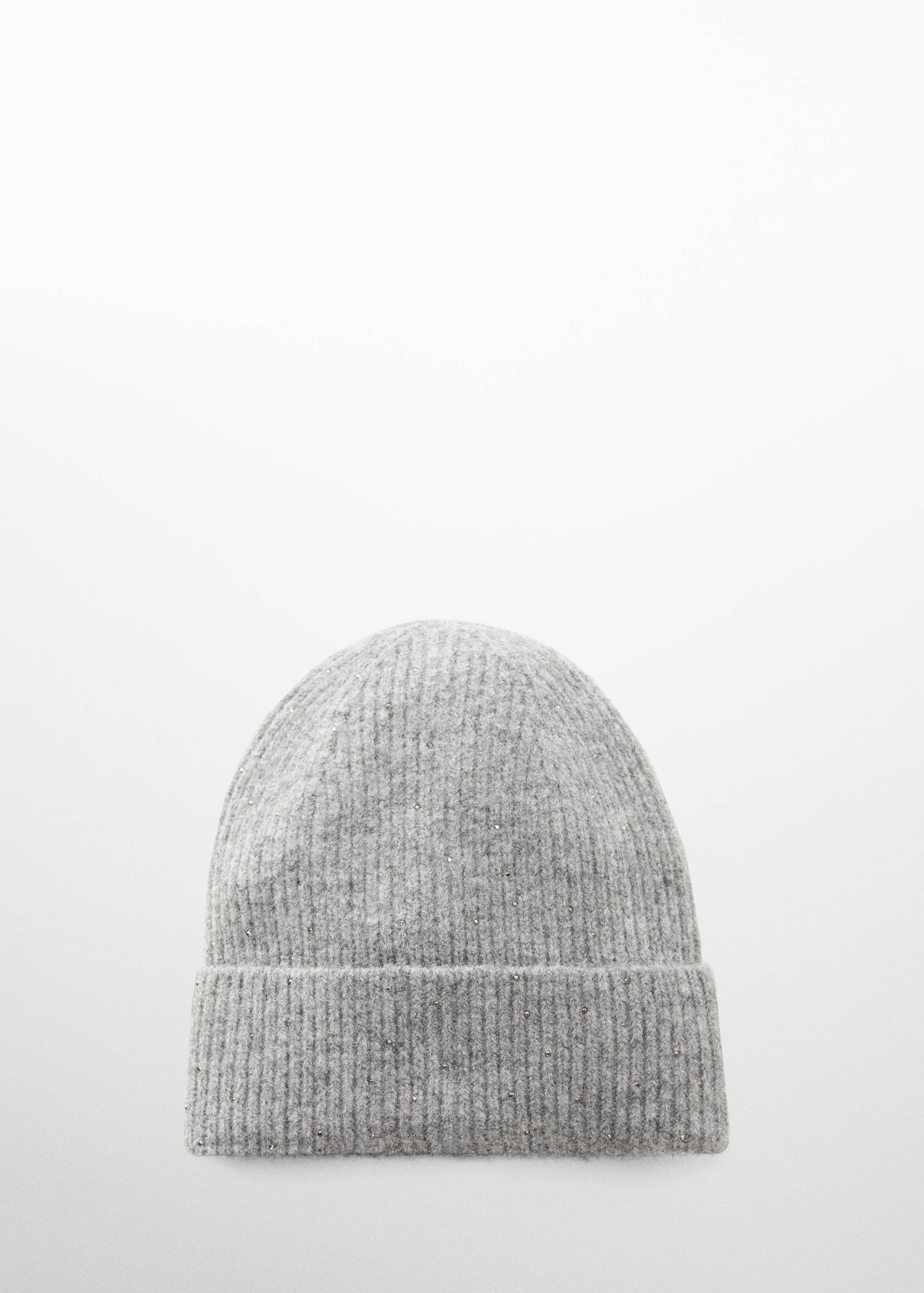 Knitted hat with shiny details - Article without model