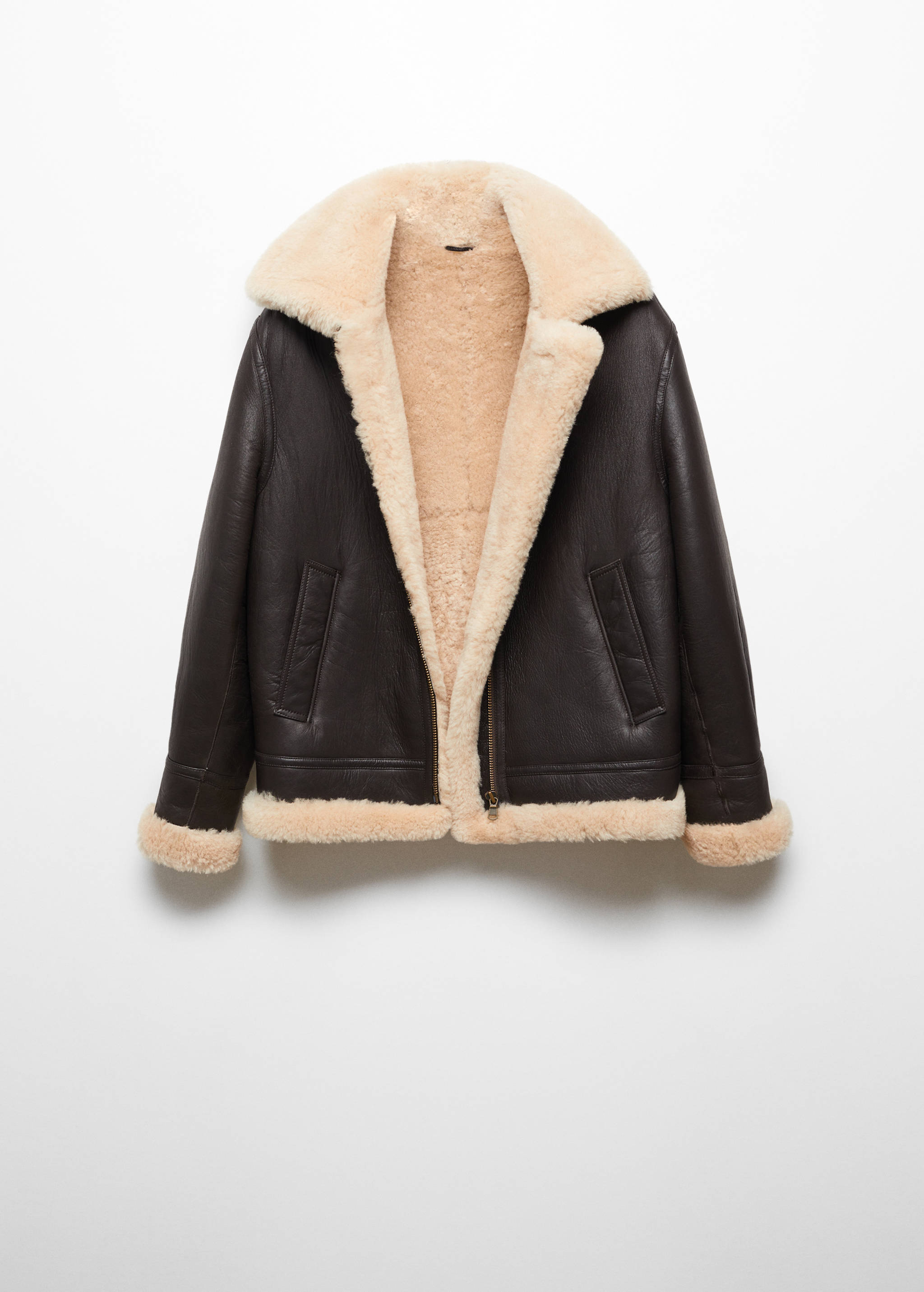 Shearling-lined coat - Details of the article 8