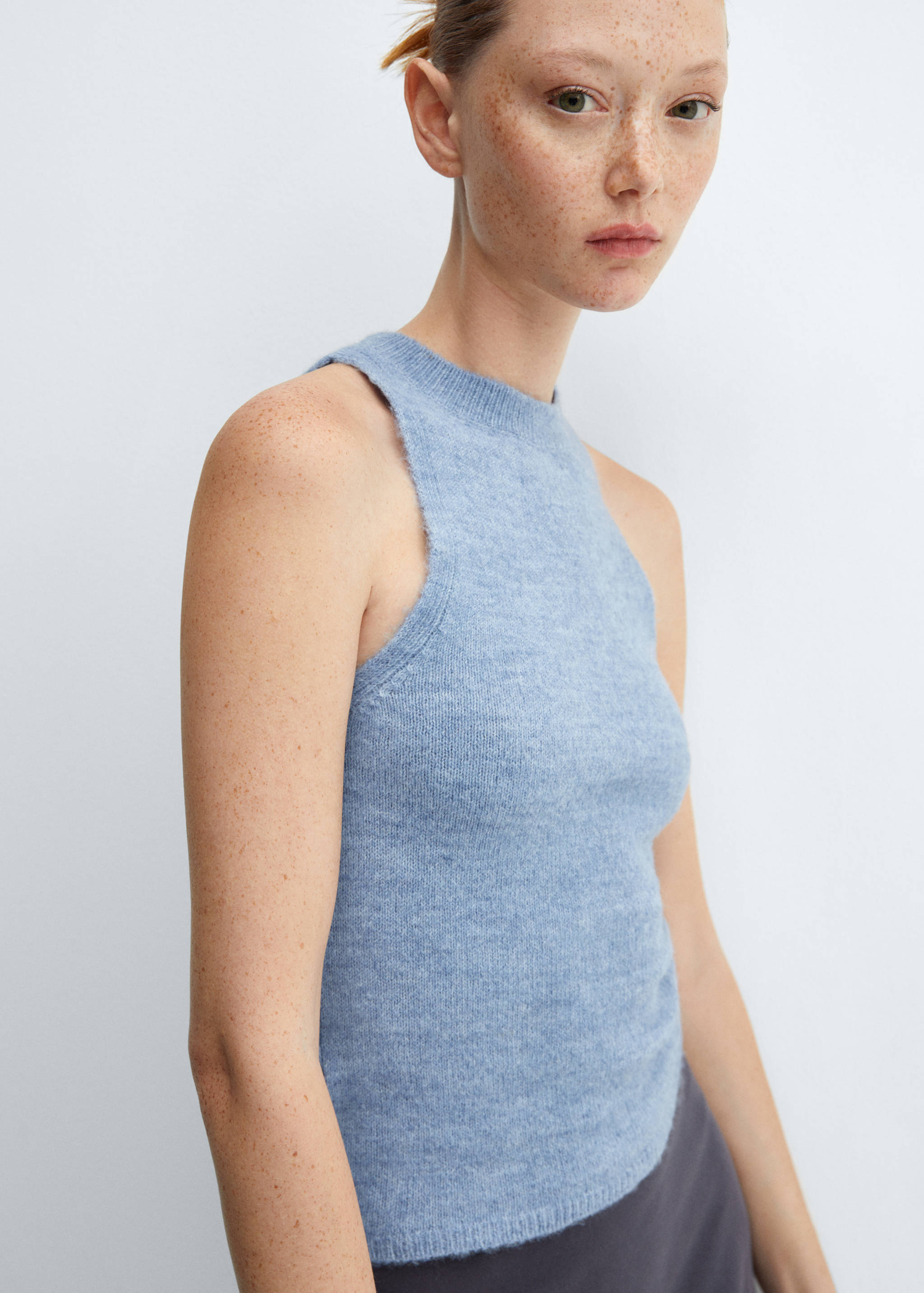 Top maille coton lin - Détail de l'article 4