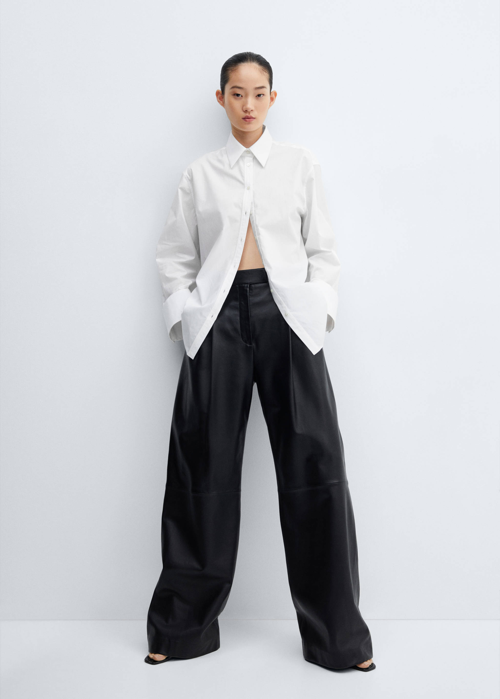 Camisa algodão oversize - Pormenor do artigo 2