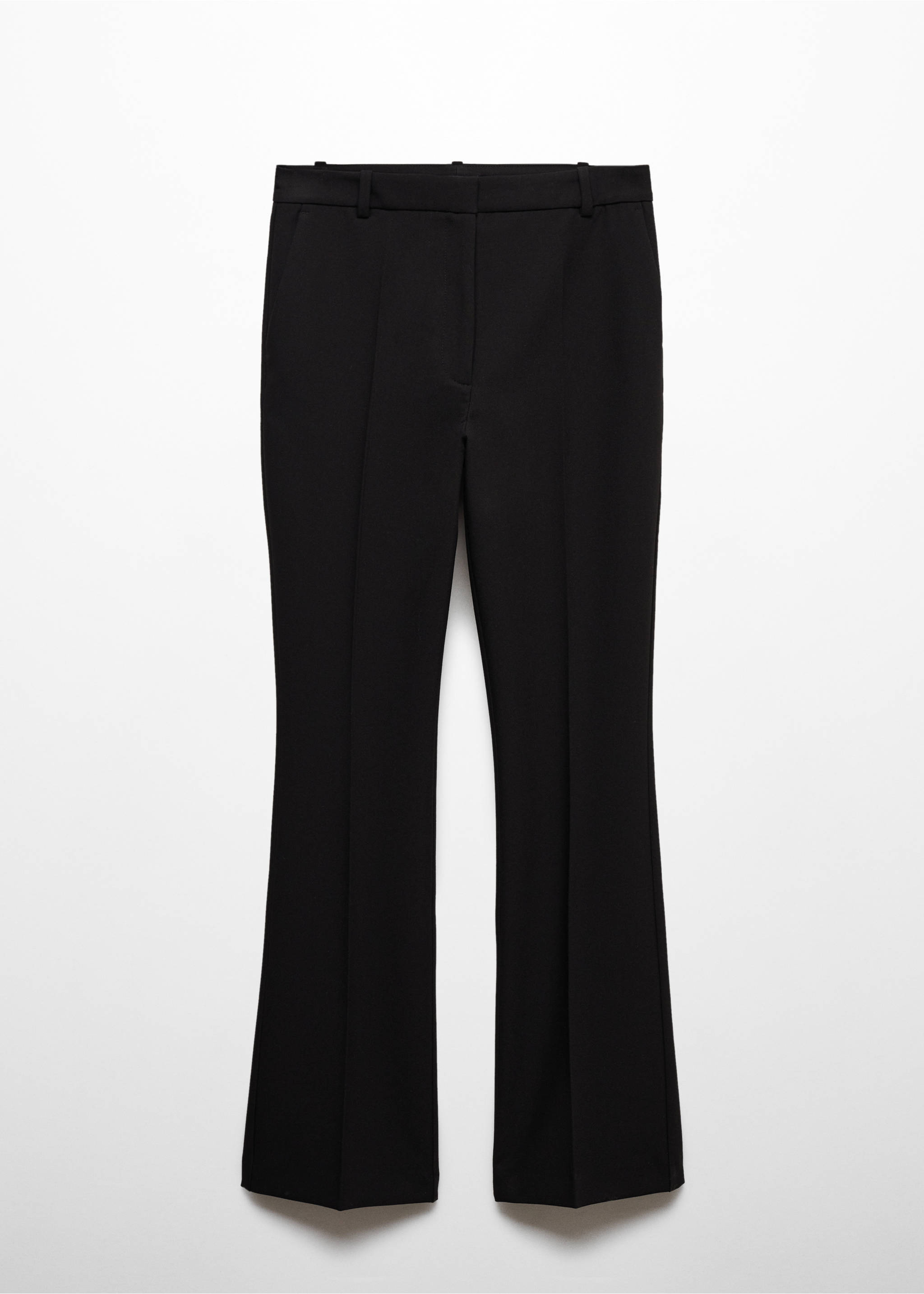 Pantalon flare taille normale - Article sans modèle, Noir. Ref: 57057757-00.