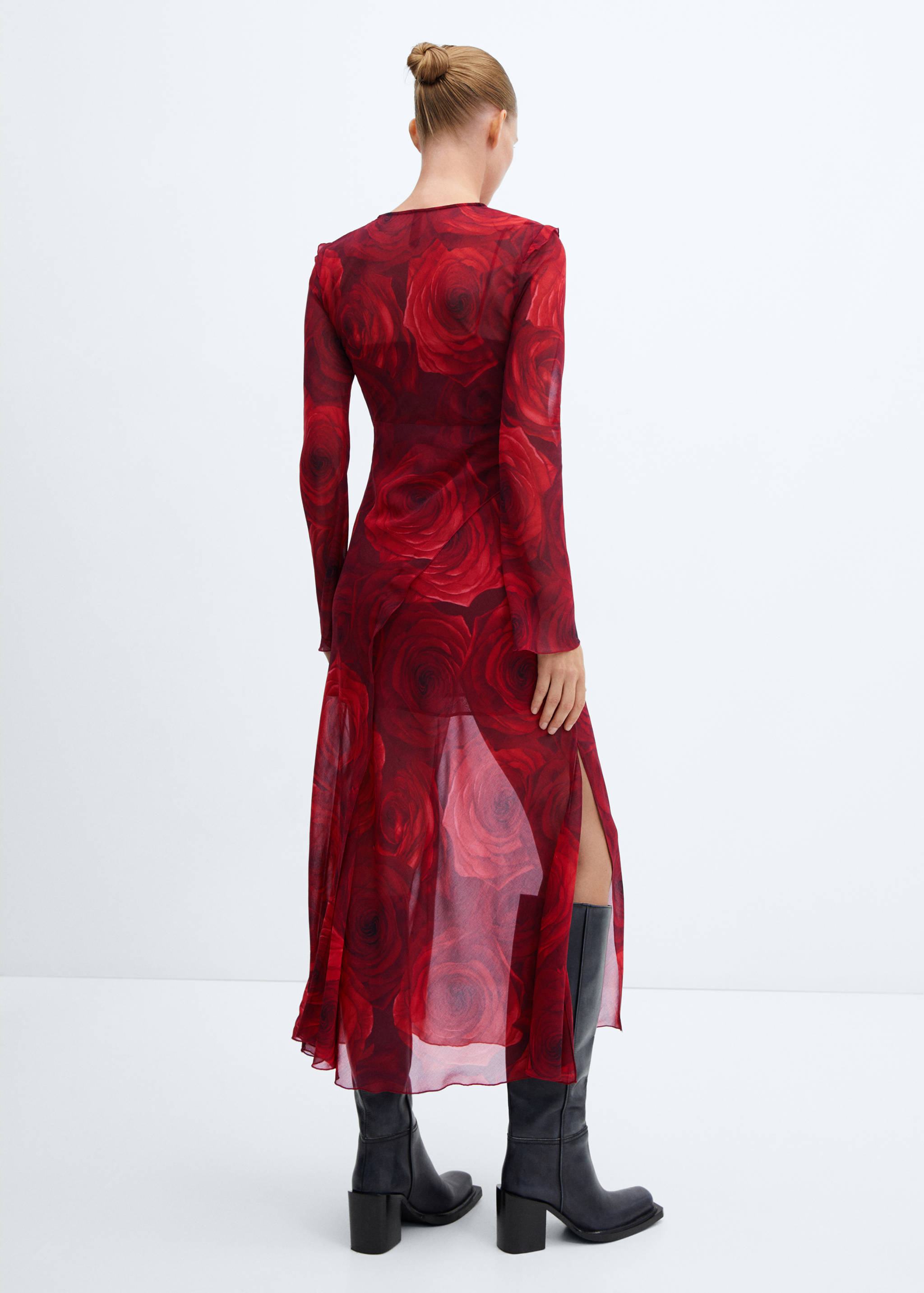 Vestit gasa floral - Revers de l'article