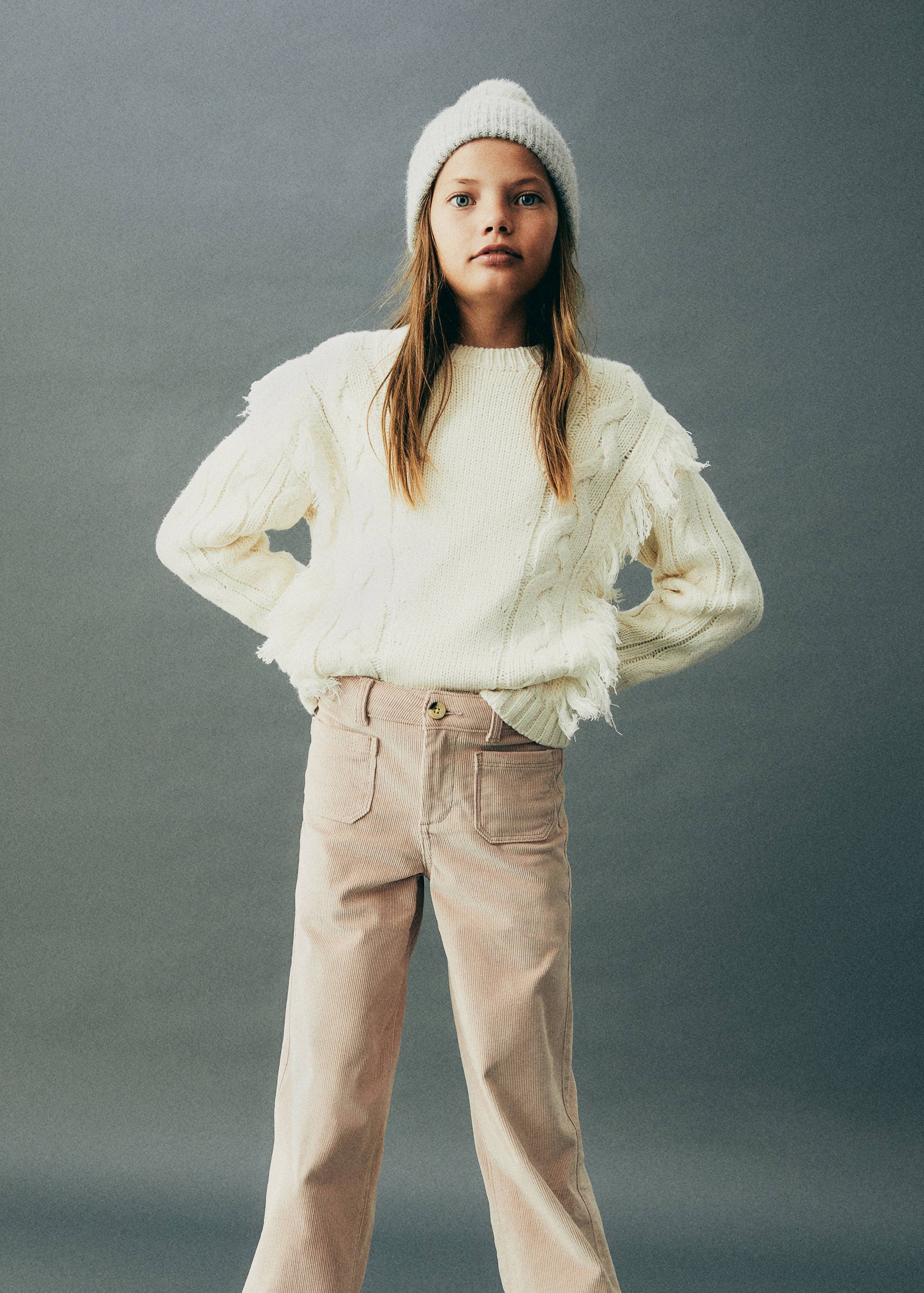 Παντελόνι κοτλέ culotte - Λεπτομέρεια του προϊόντος 5