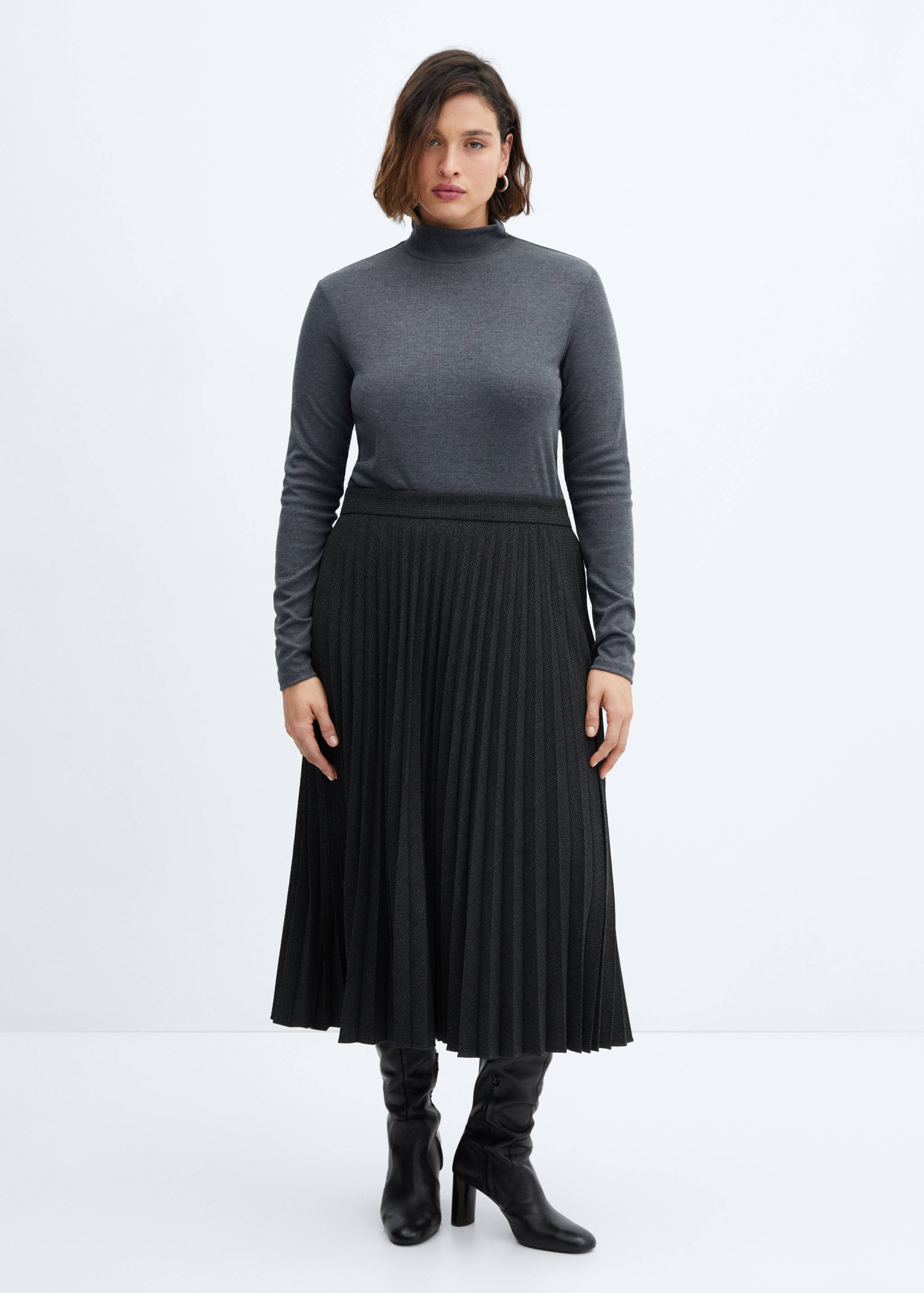 Geruite plissérok - Detail van het artikel 3