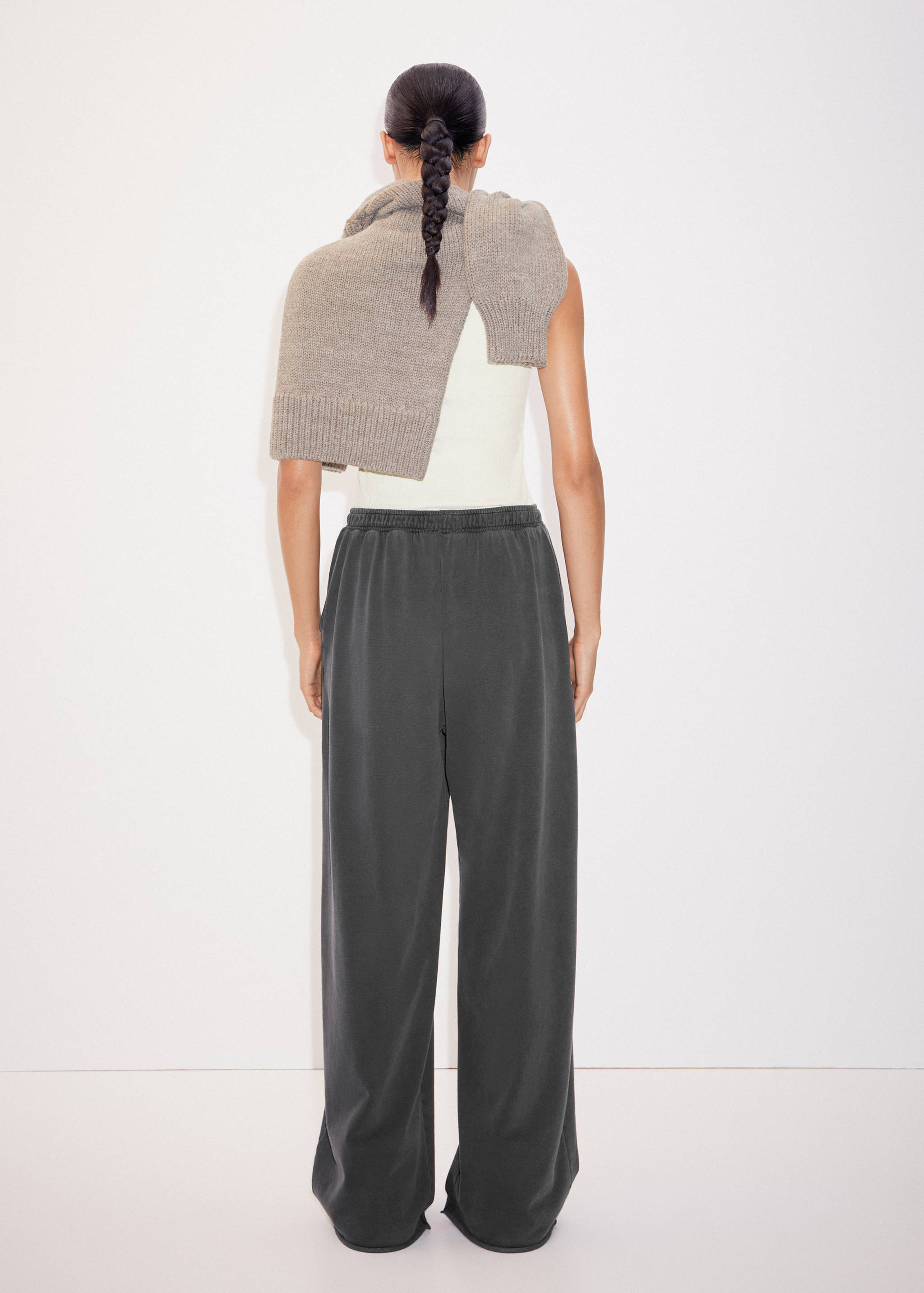 Katoenen wideleg broek - Achterkant van het artikel