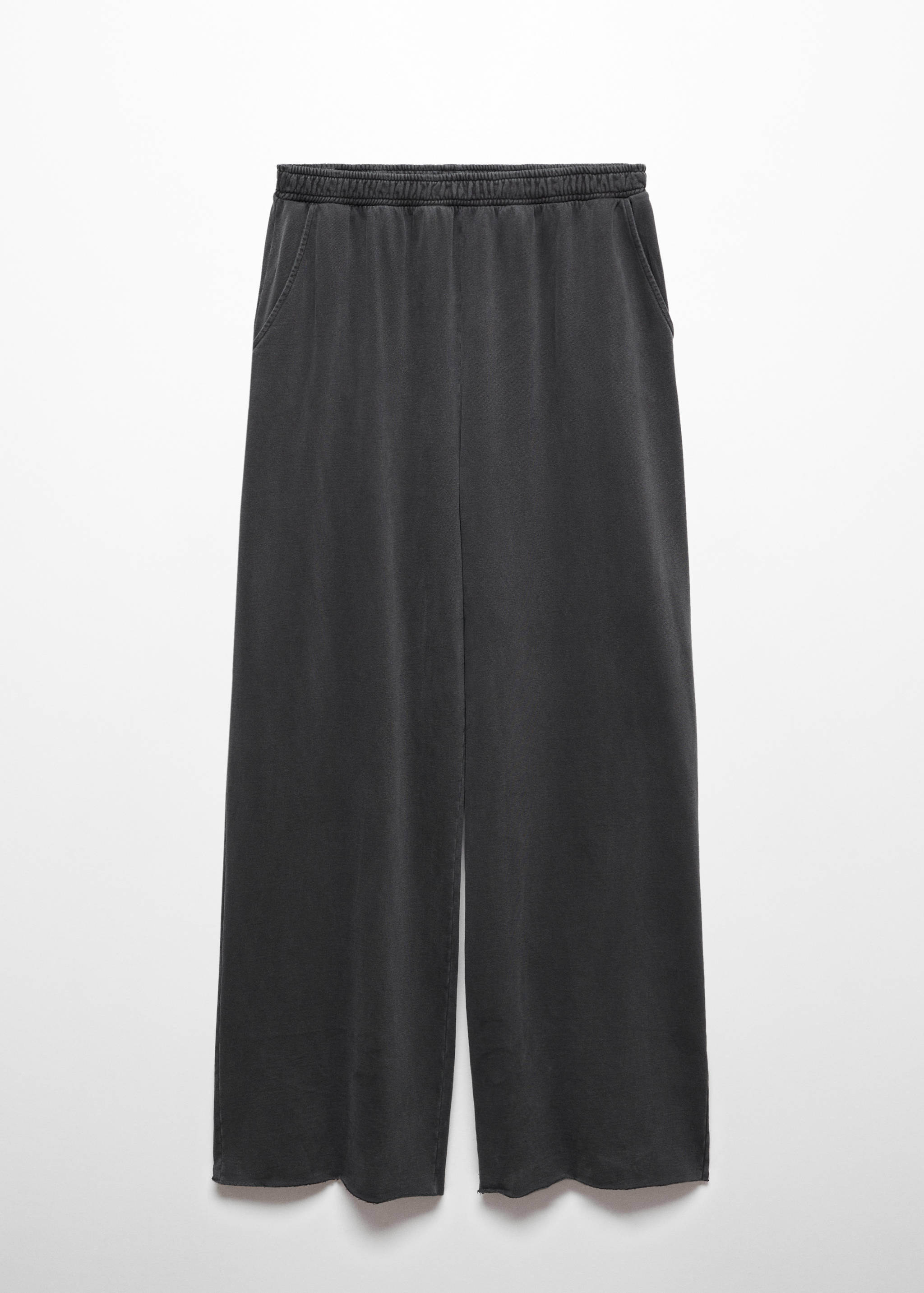 Cotton wide leg trousers - Article without model