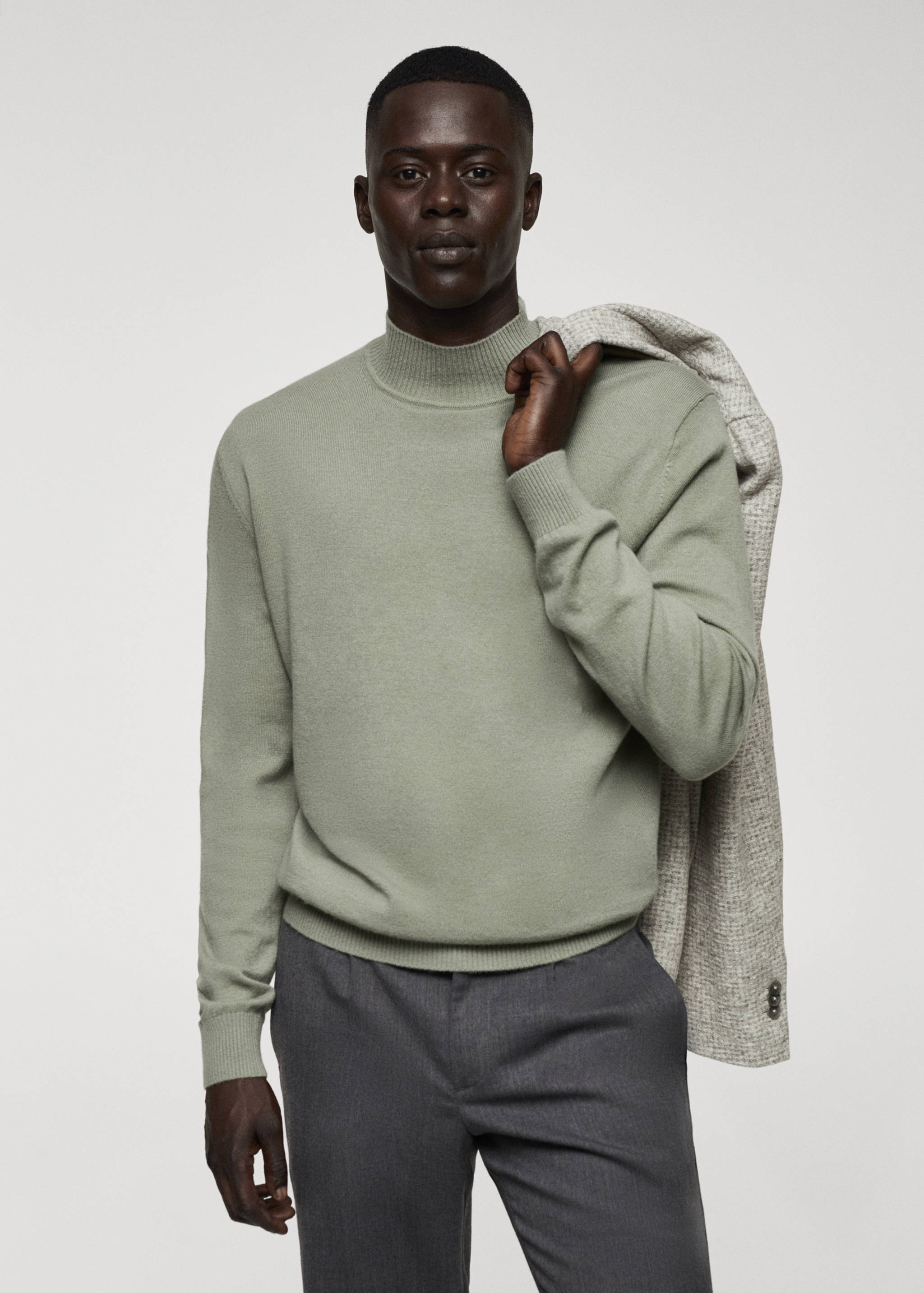 Jersey perkins lana cashmere - Plano medio